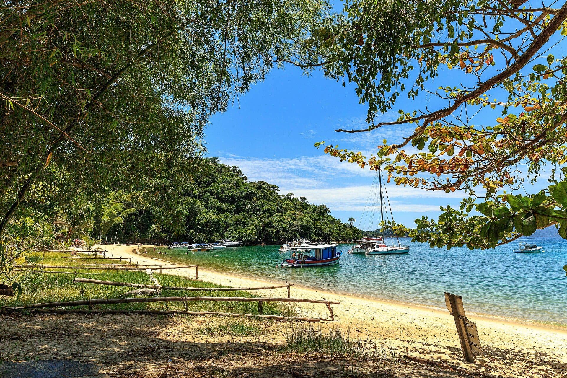 Fotografia da paisagem na Ilha da Gipoia