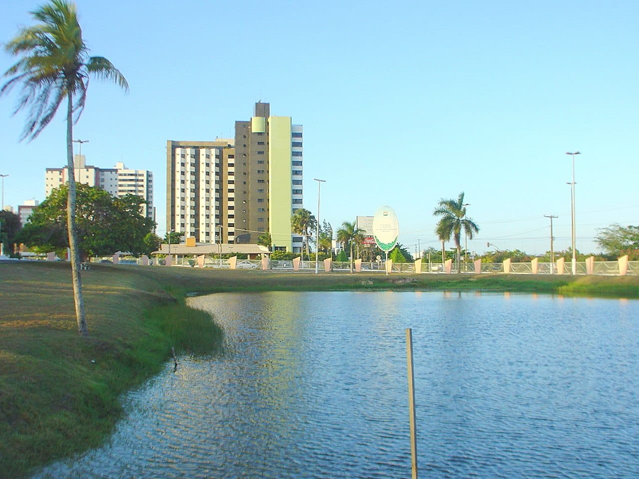 Área verde e arborizada do Parque da Sementeira