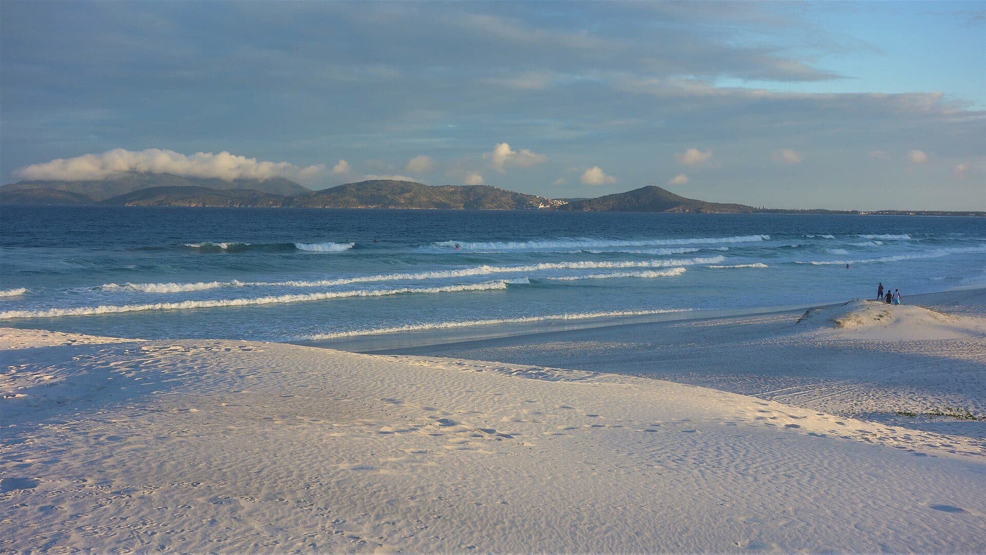 Vista da cidade de Cabo Frio no Rio de Janeiro