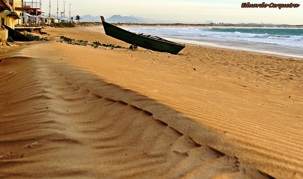 Vista da Praia do Peró no Parque Estadual da Costa do Sol, em Cabo Frio