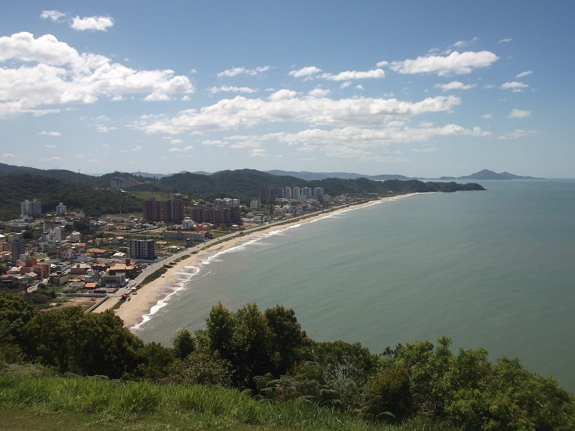 Vista do Morro do Careca em Balneário Camboriú