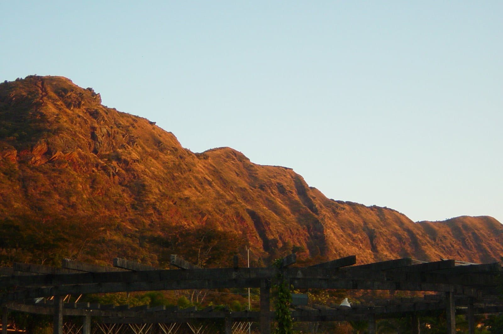 Vista da Serra do Curral em Belo Horizonte, Minas Gerais