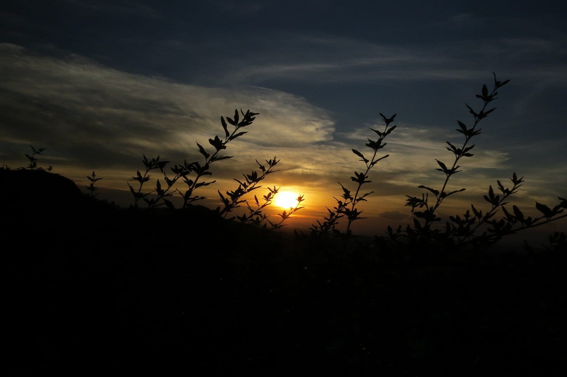 Pôr do sol visto do Mirante do Mangabeiras em Belo Horizonte