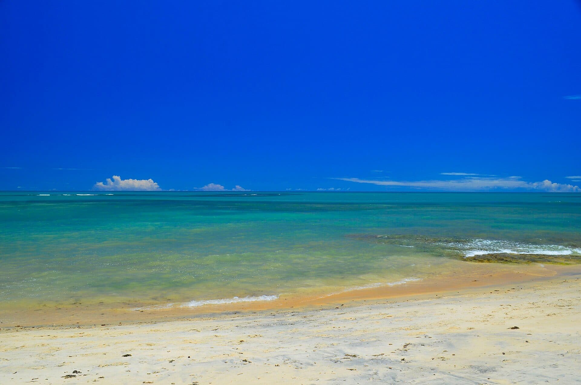 Vista da Praia dos Pescadores em Arraial d'Ajuda