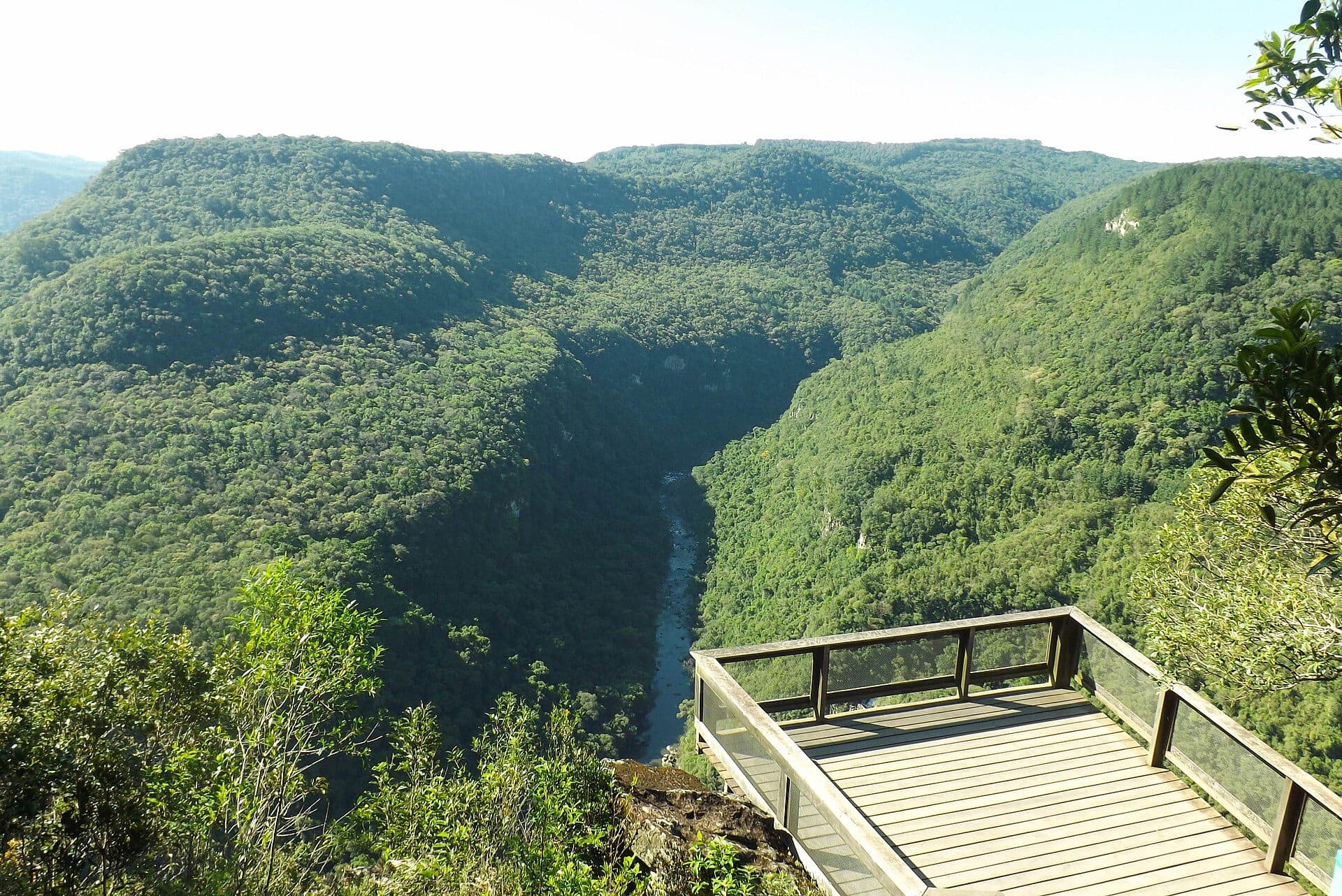 Vista panorâmica a partir do Mirante do Parque da Ferradura