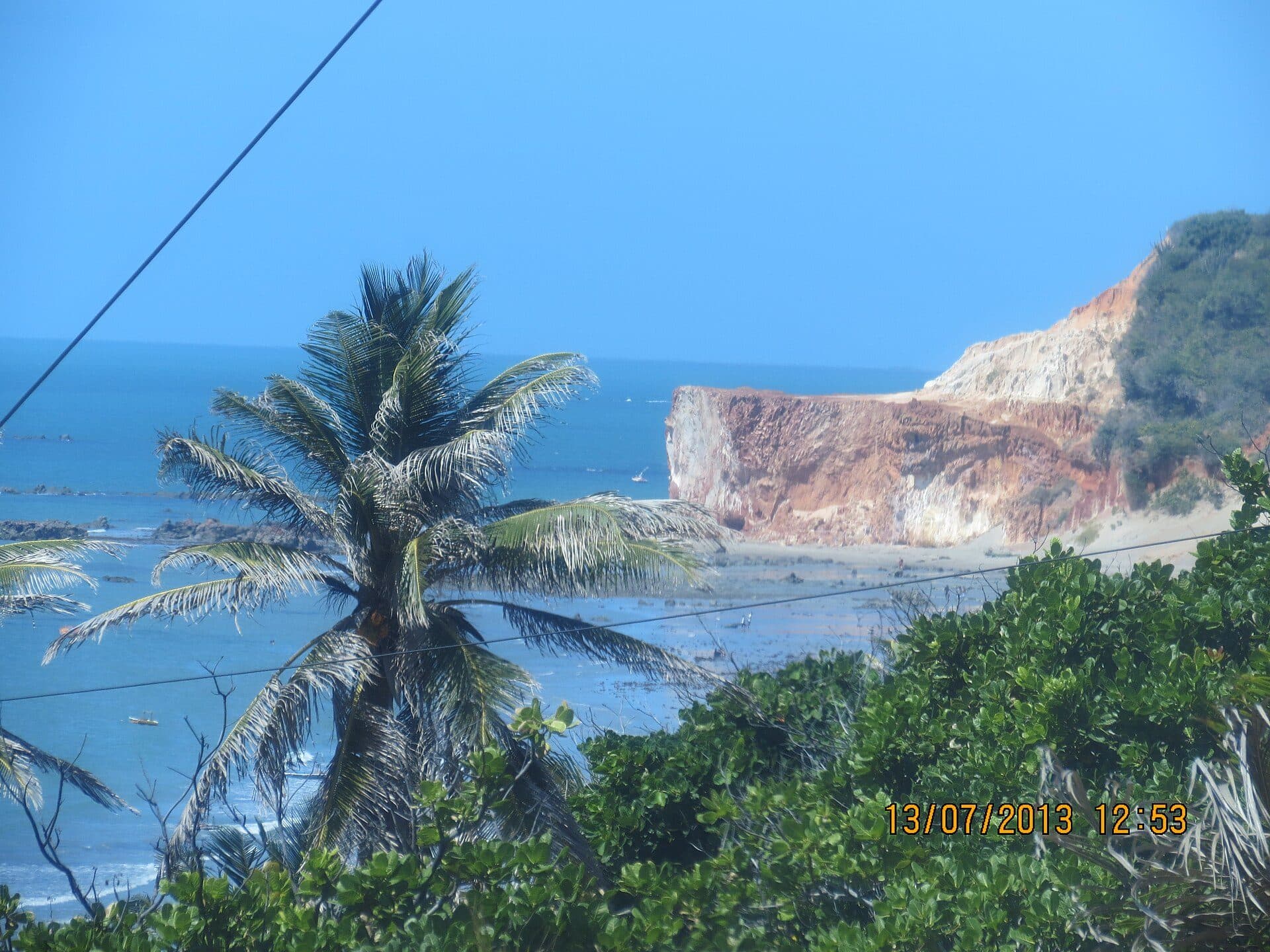 Vista panorâmica da Praia de Redonda