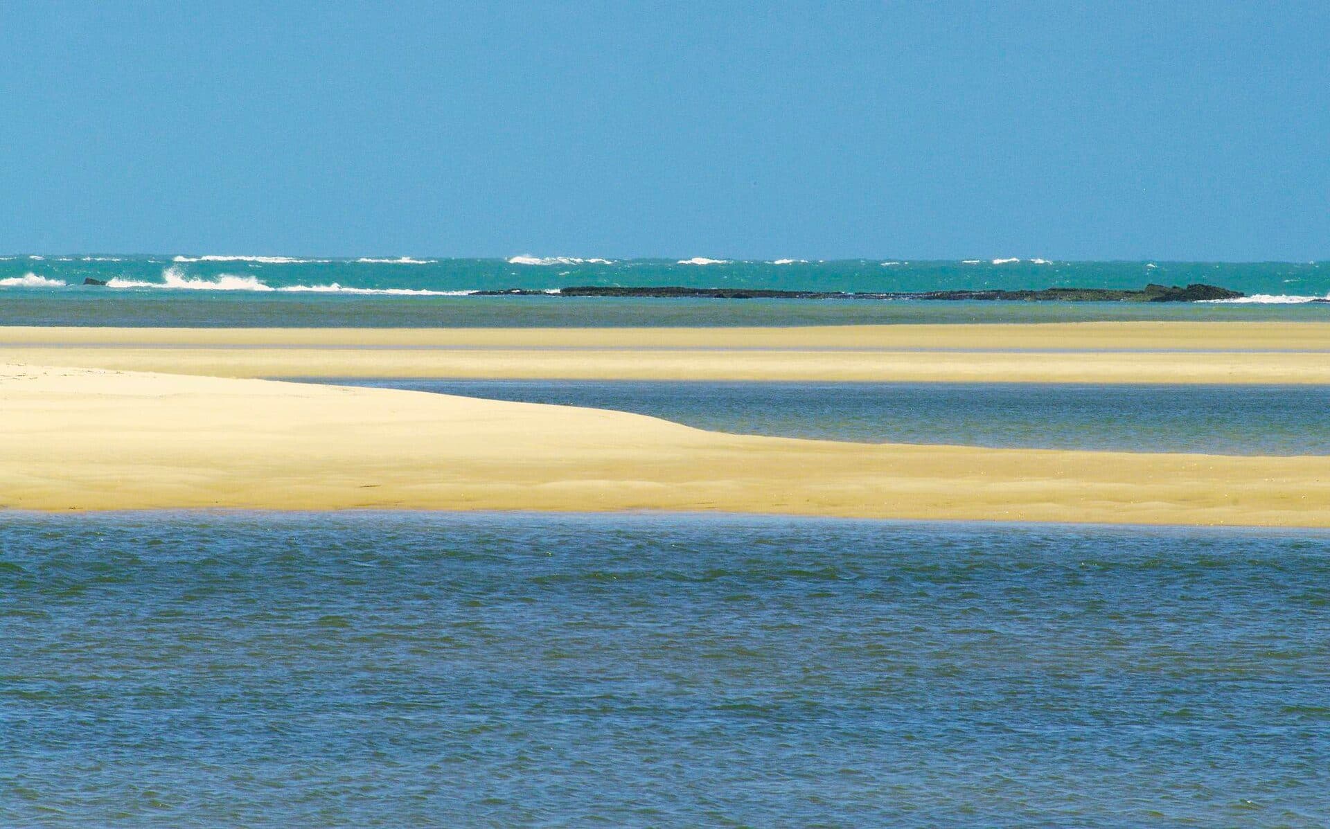 Vista da região de Genipabu em Natal, Rio Grande do Norte