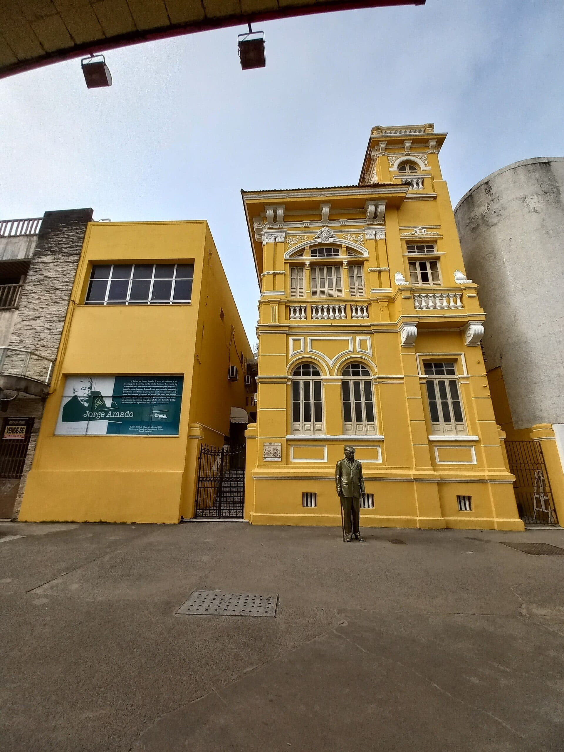 Fachada da Casa de Jorge Amado em Ilhéus