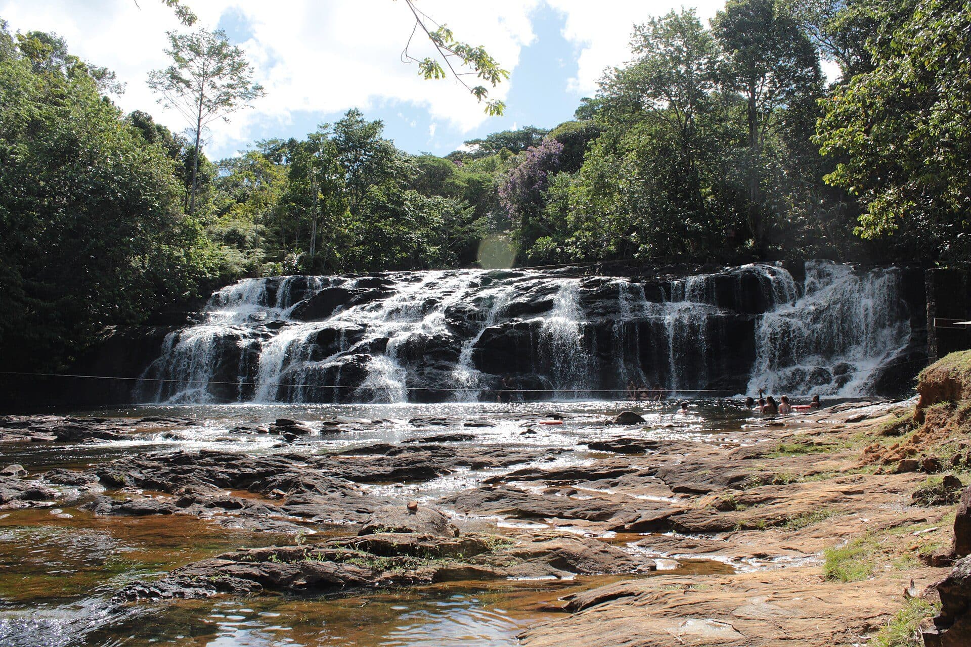 Vista da Cachoeira de Tijuípe em Itacaré, Bahia