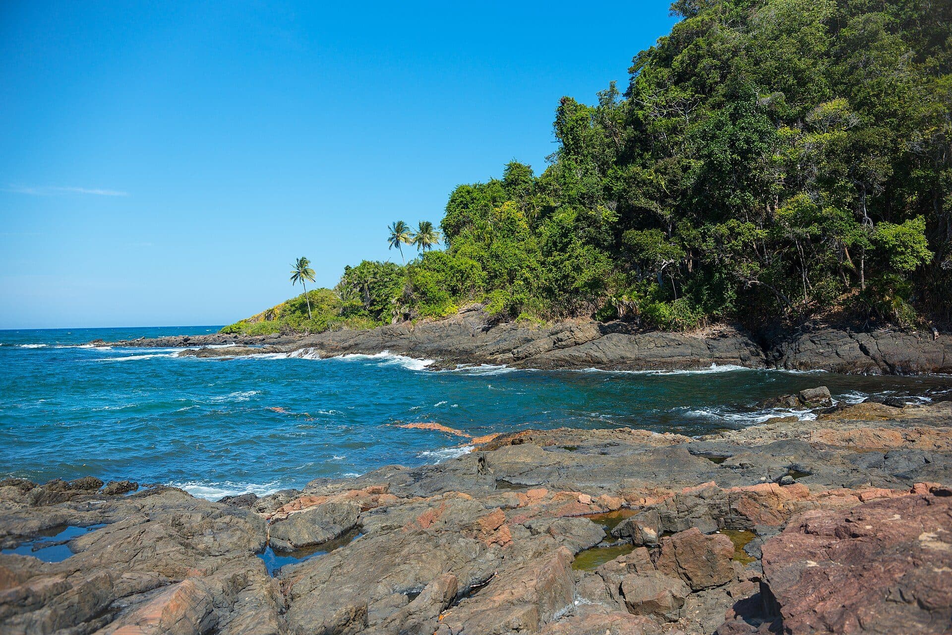 Vista da Praia da Concha em Itacaré, Bahia