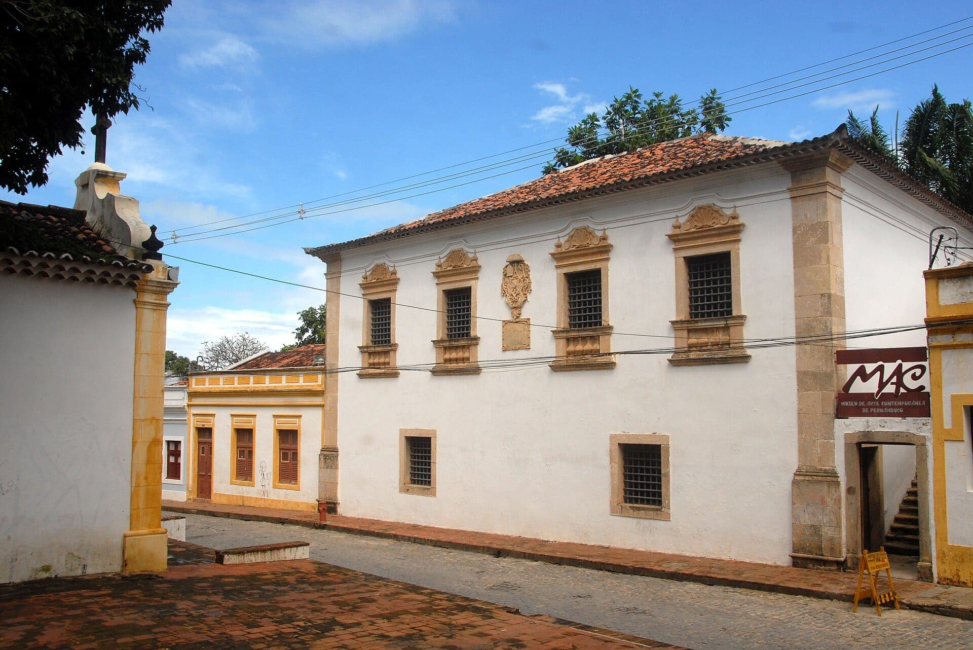 Vista do Museu de Arte Contemporânea de Pernambuco