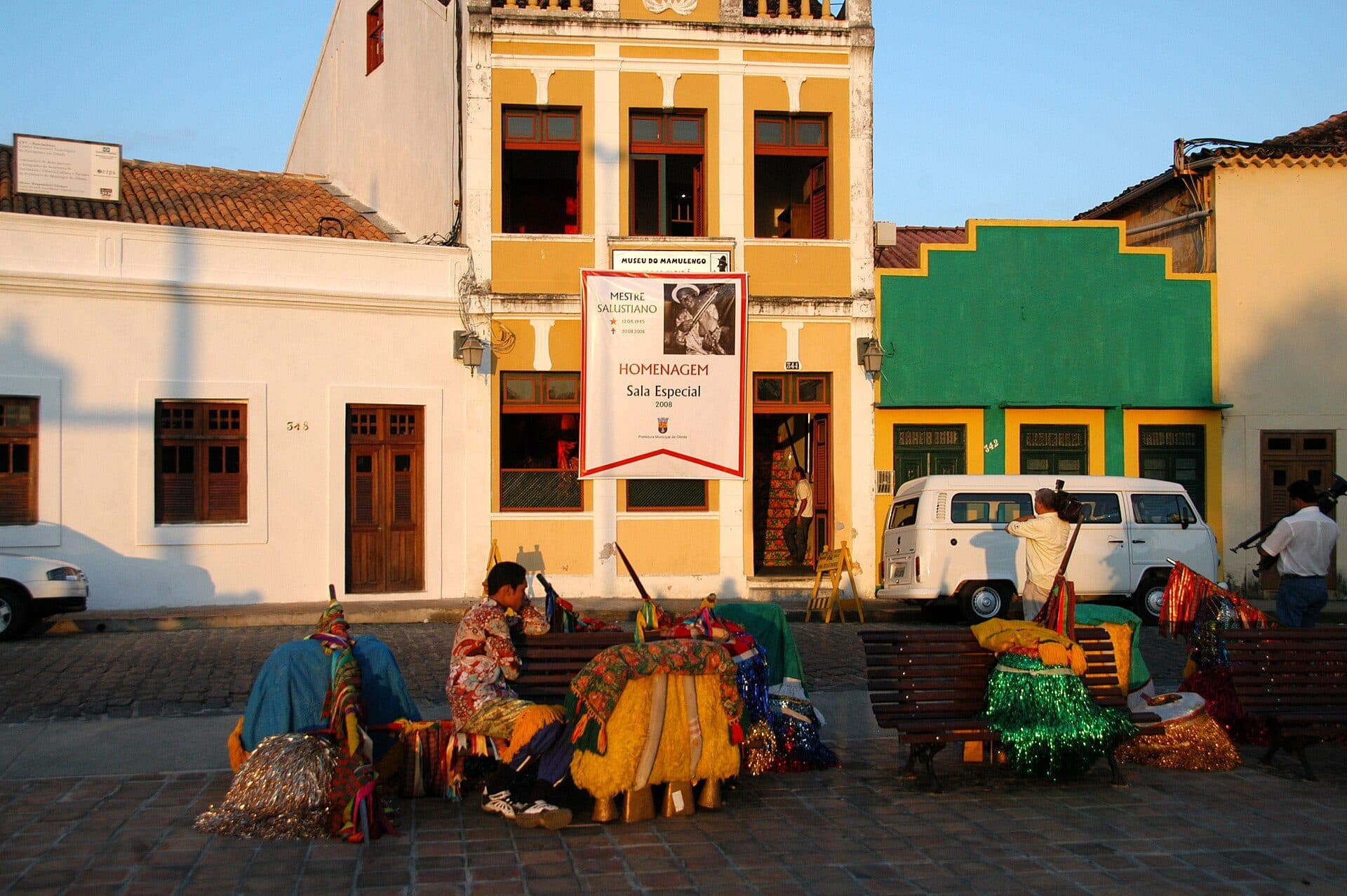 Vista do Museu do Mamulengo localizado em Olinda, Pernambuco