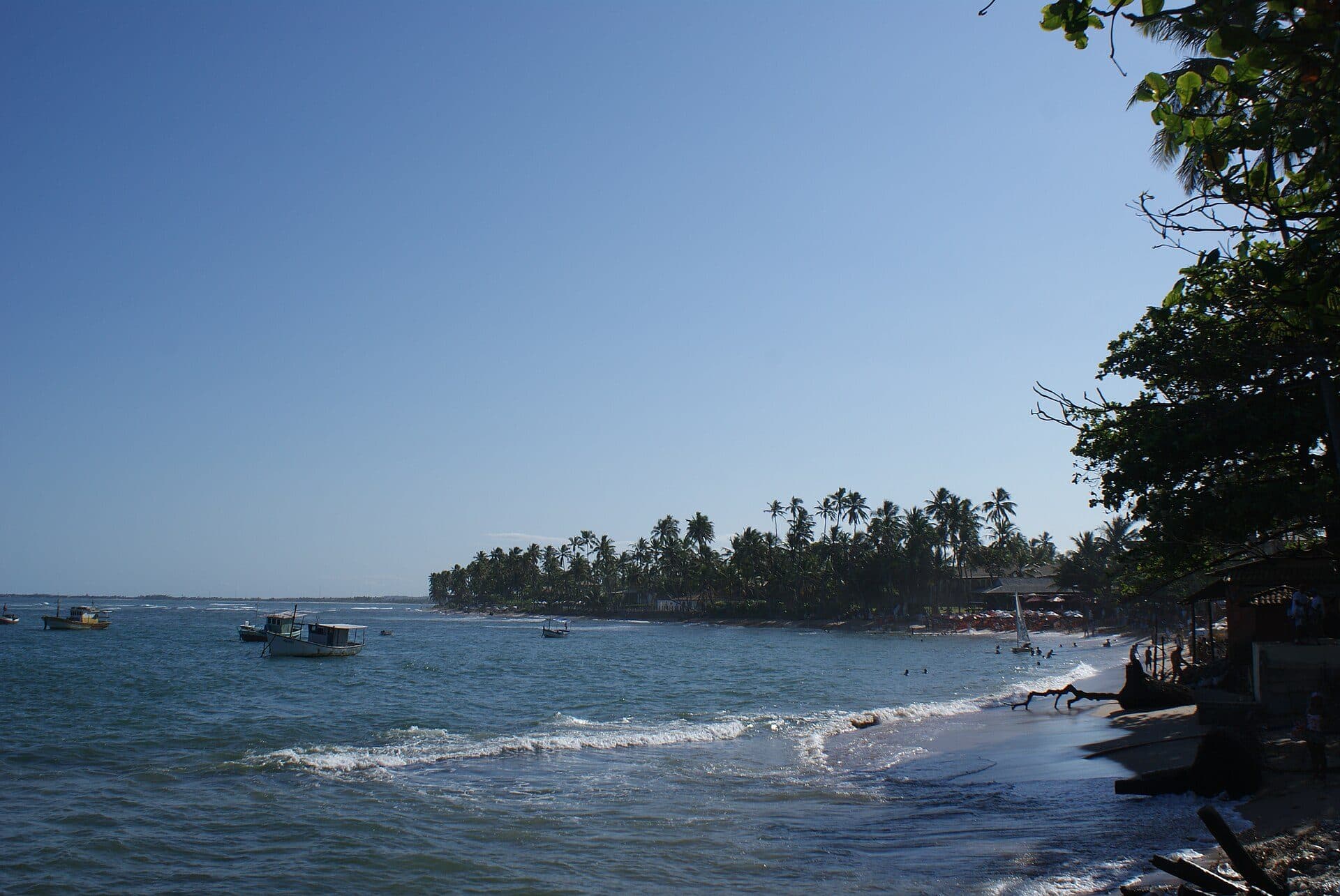 Instalações do Projeto Tamar na Praia do Forte, Bahia