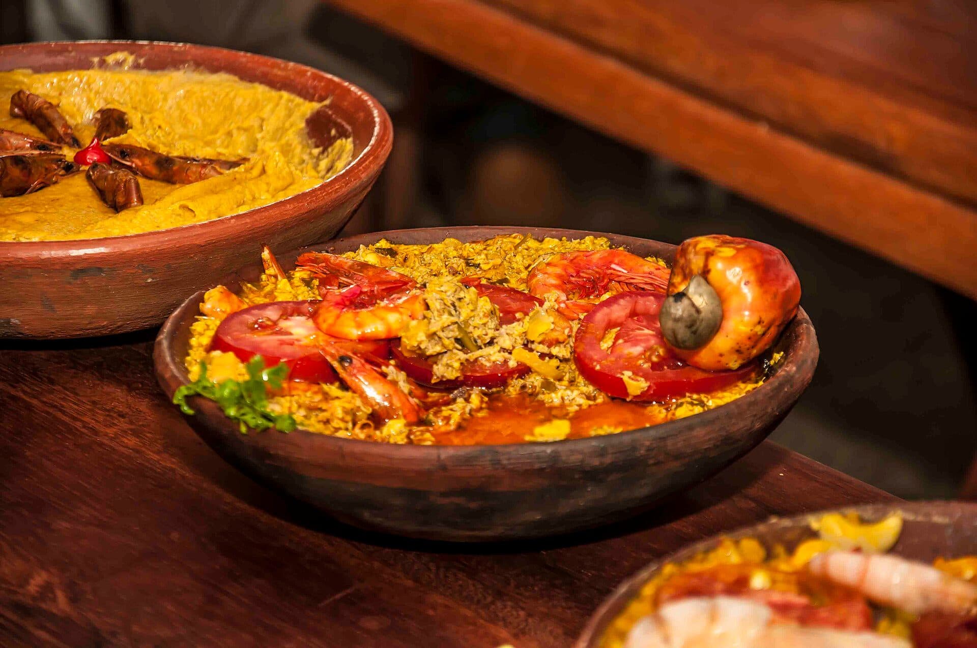 Prato de moqueca servido no Festival Gastronômico de Valença