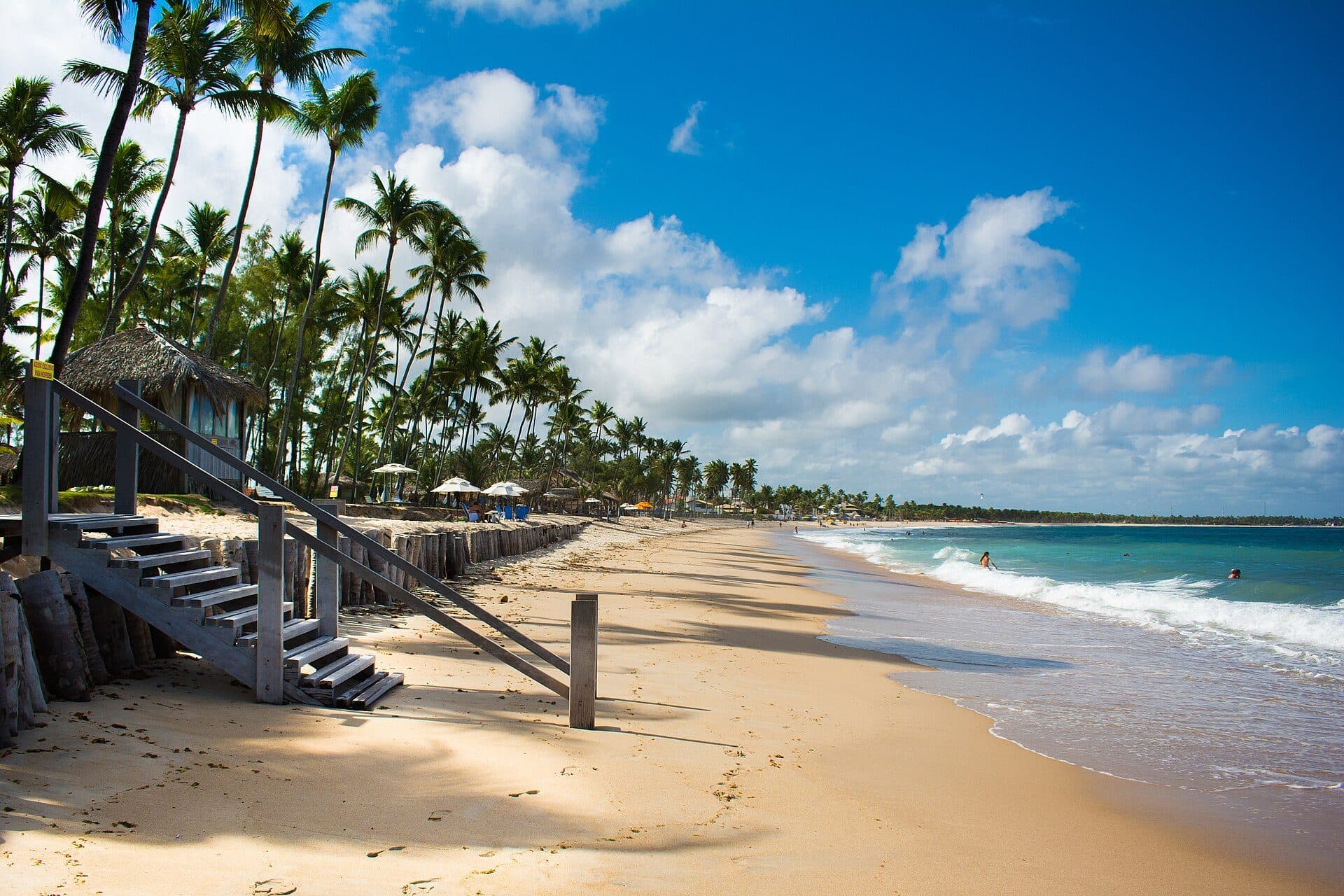 Vista da Praia de Maracaípe em Pernambuco