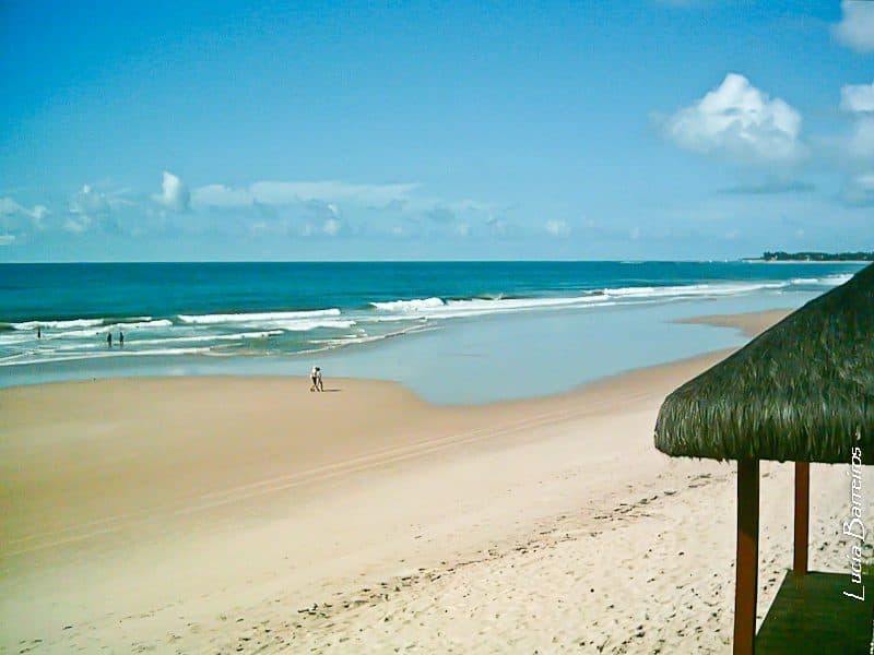 Vista da praia de Porto de Galinhas no município de Ipojuca em Pernambuco