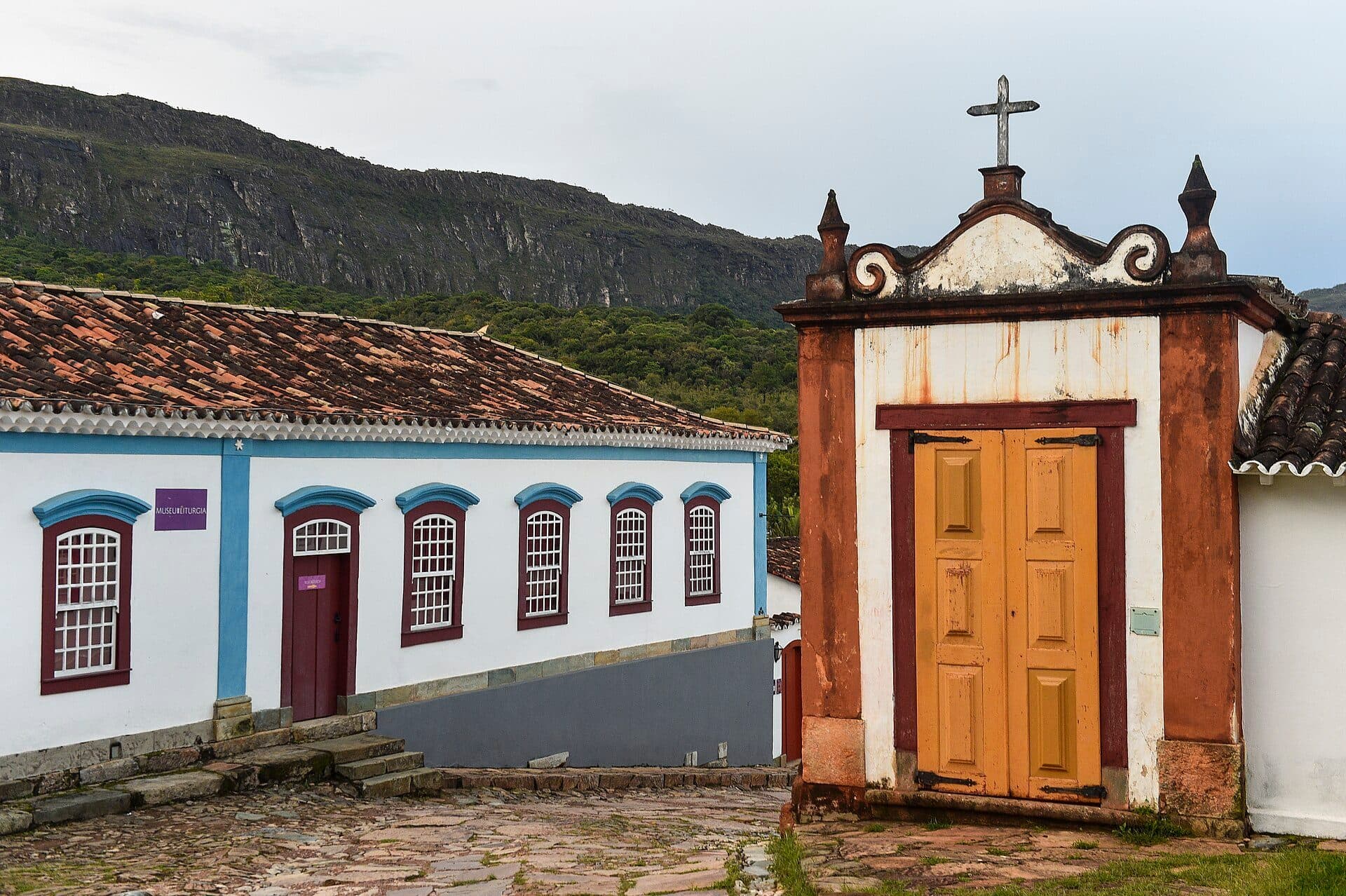Vista do Museu da Liturgia em Tiradentes, Minas Gerais