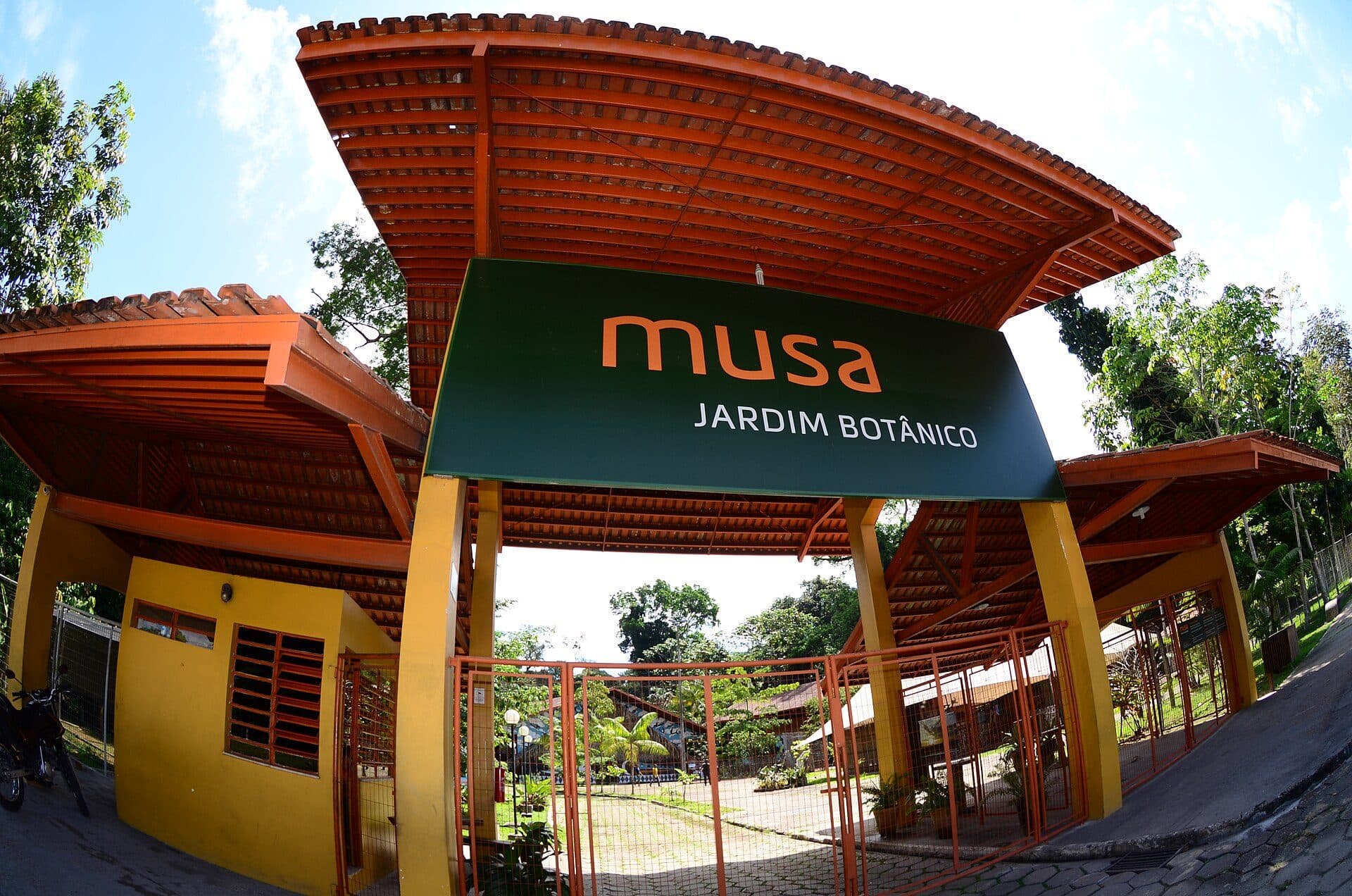 Vista do Museu da Amazônia, o Musa, em Manaus