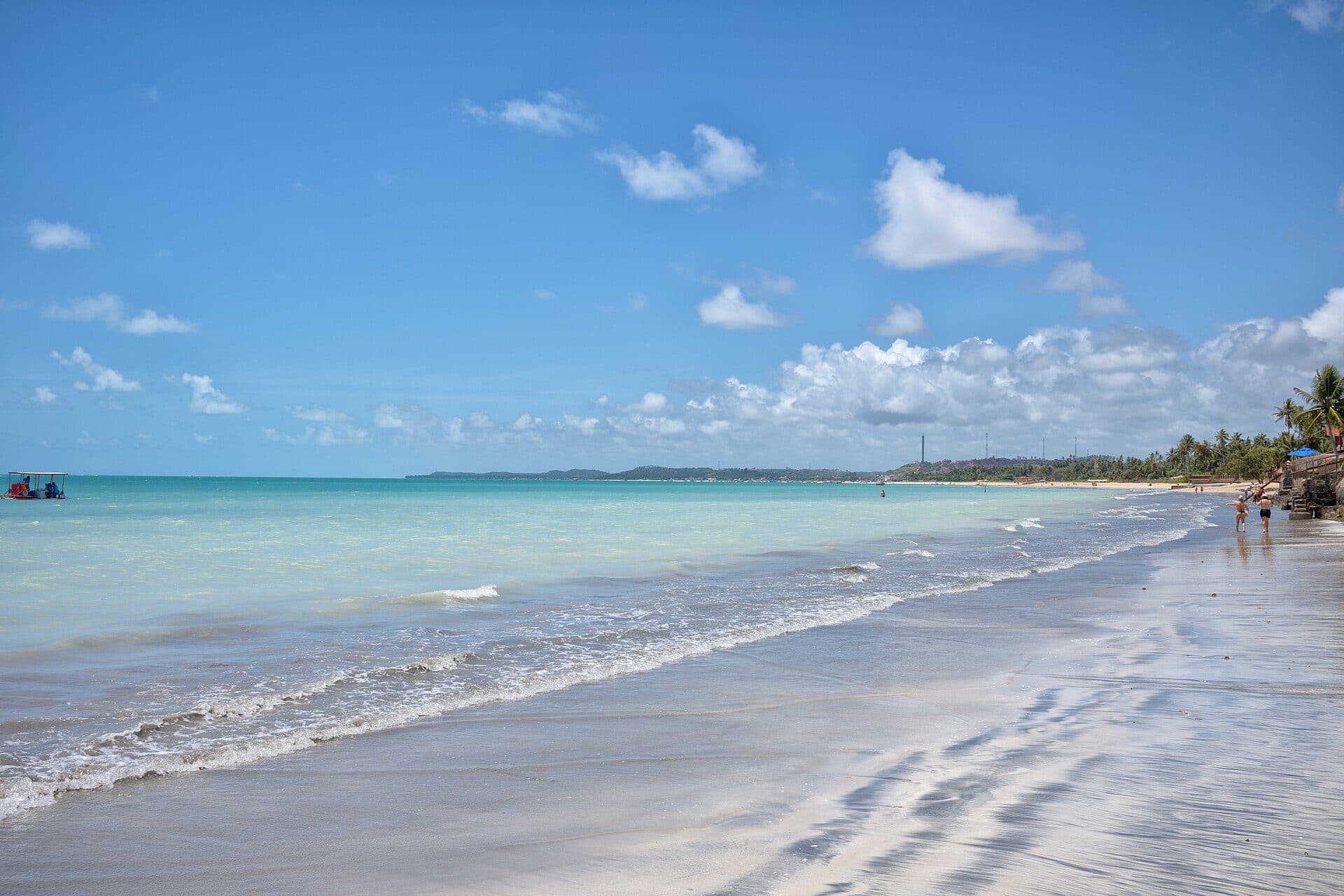 Vista da Praia de Barra Grande em Maragogi