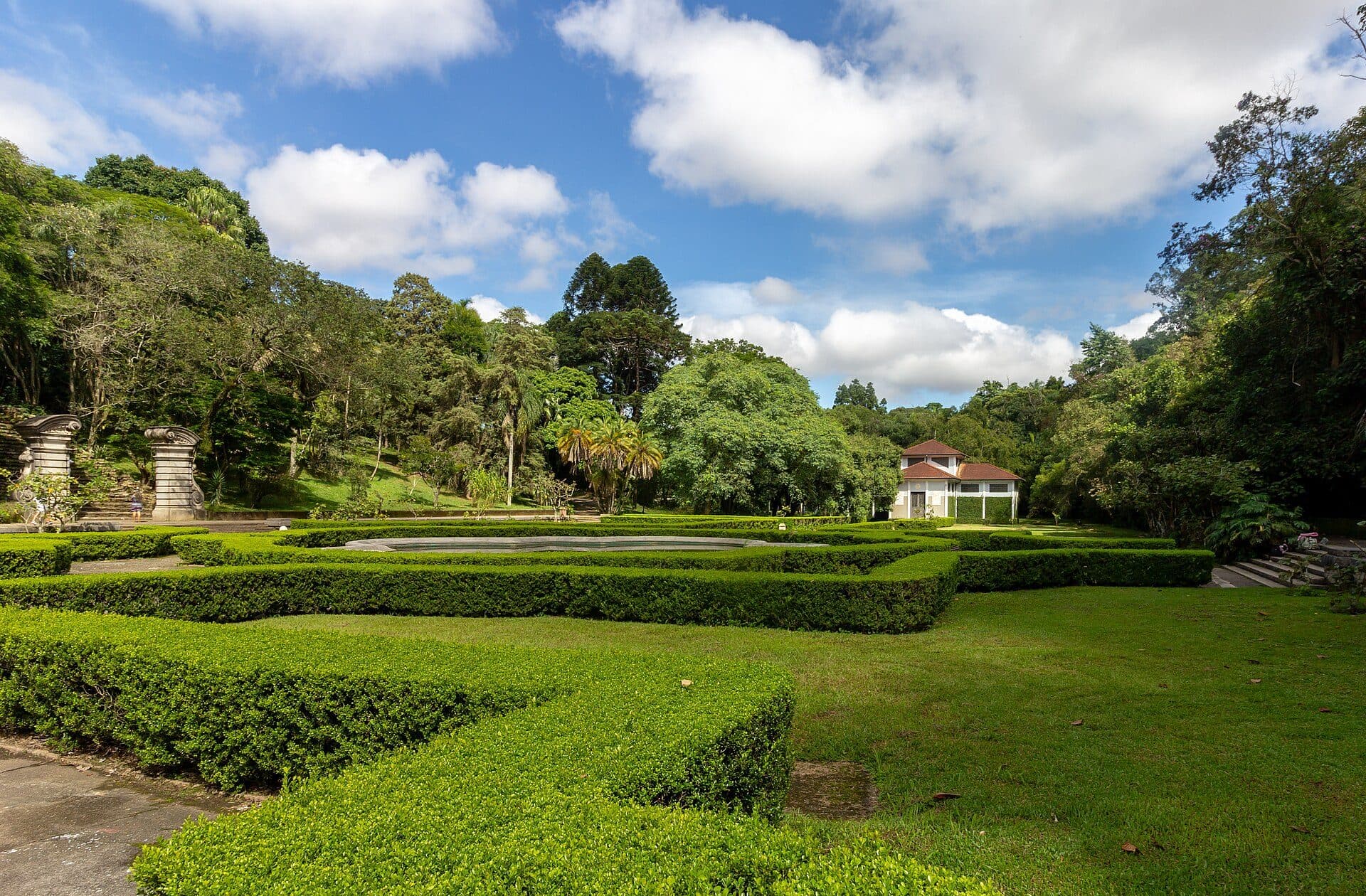 Vista geral do Jardim Botânico de São Paulo