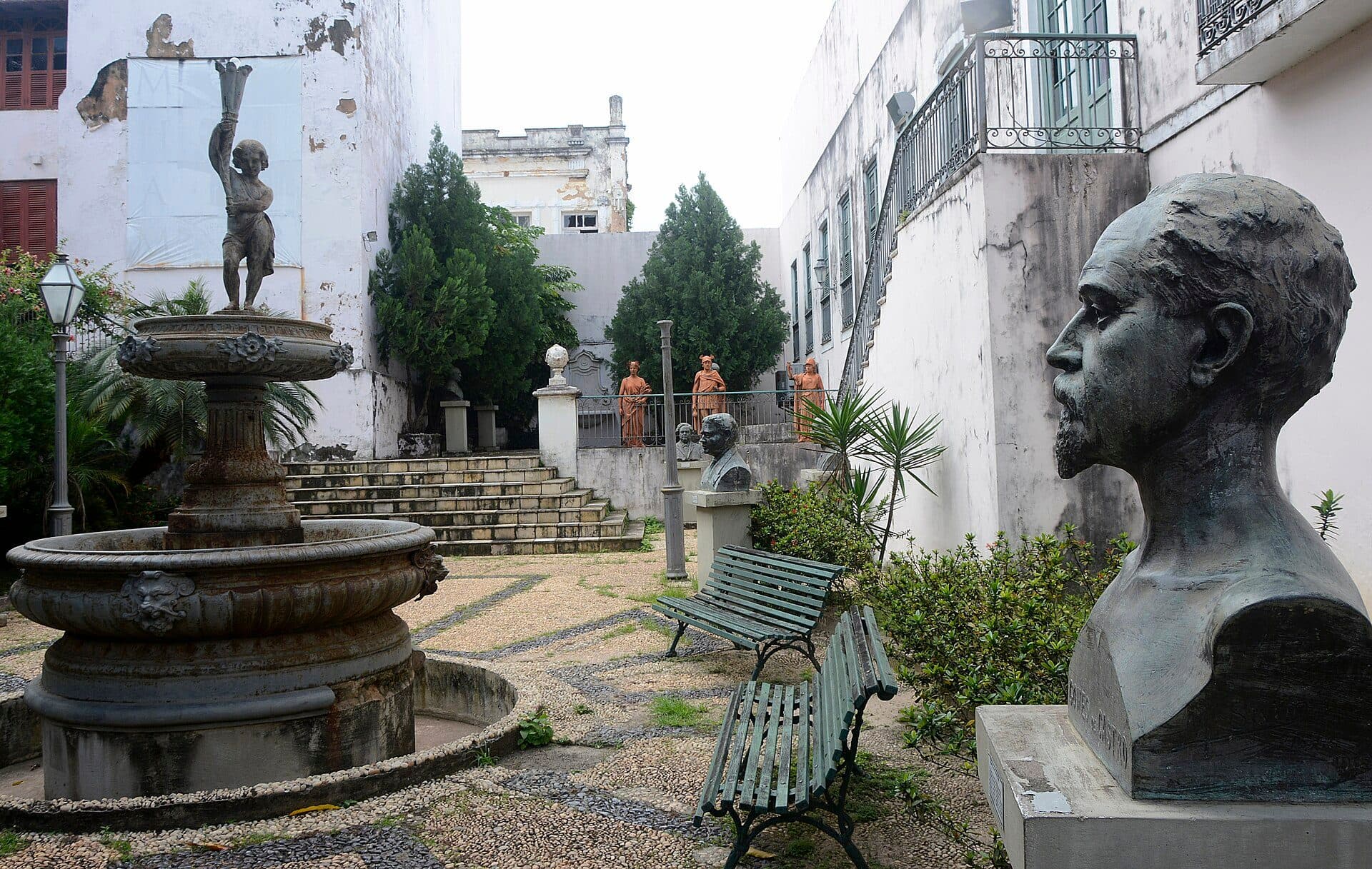 Vista do Museu Histórico e Artístico do Maranhão em São Luís