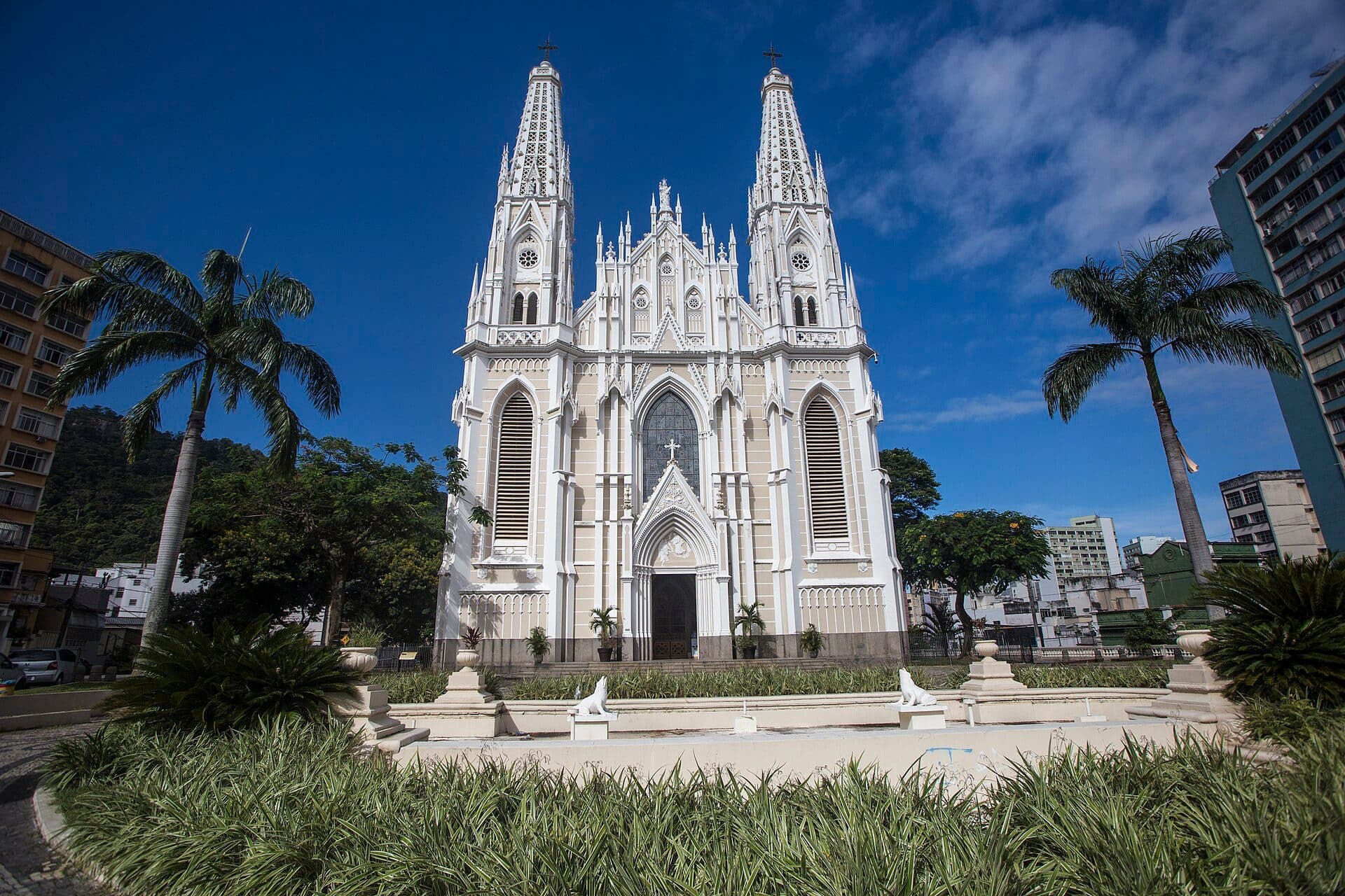Fachada da Catedral Metropolitana de Vitória no Espírito Santo