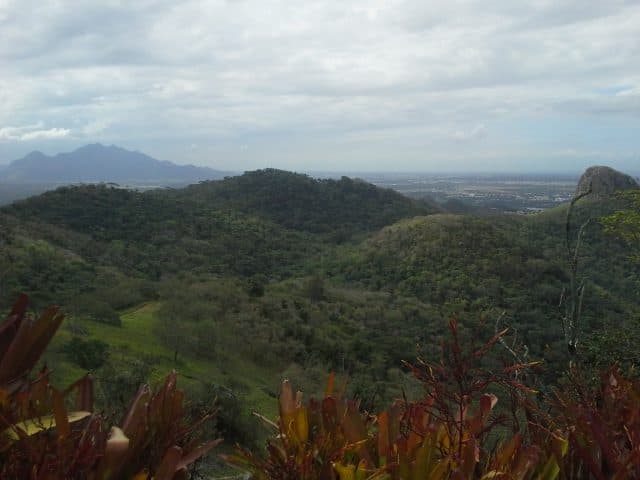 Paisagem natural no Parque da Fonte Grande em Vitória