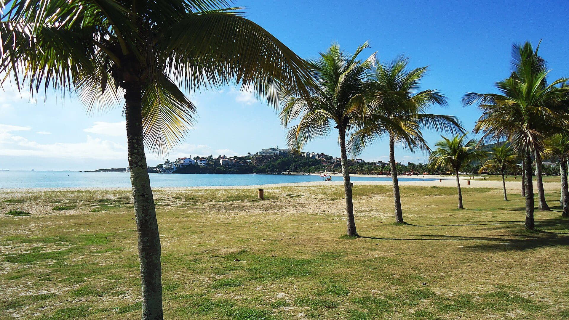 Vista da Praia da Curva da Jurema em Vitória, no Espírito Santo