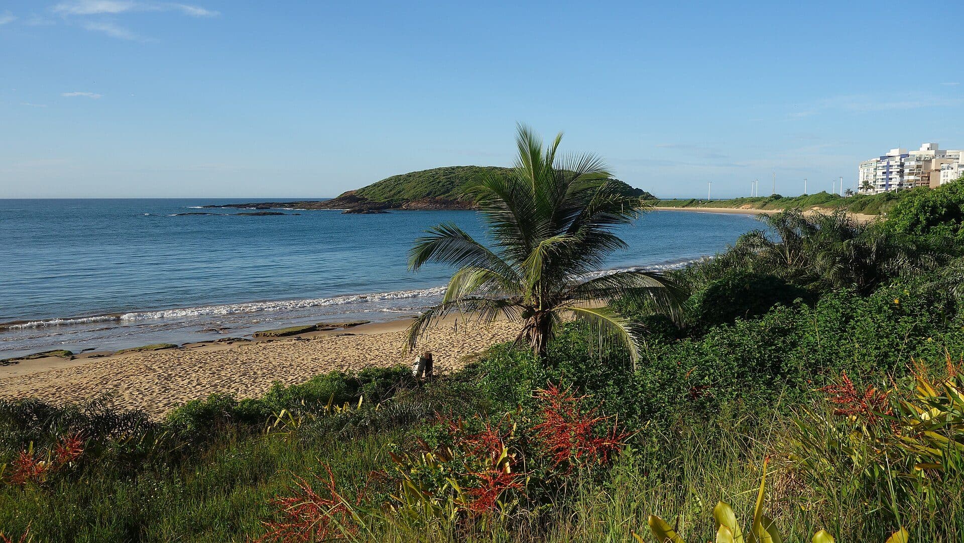 Vista da cidade de Guarapari, no Espírito Santo