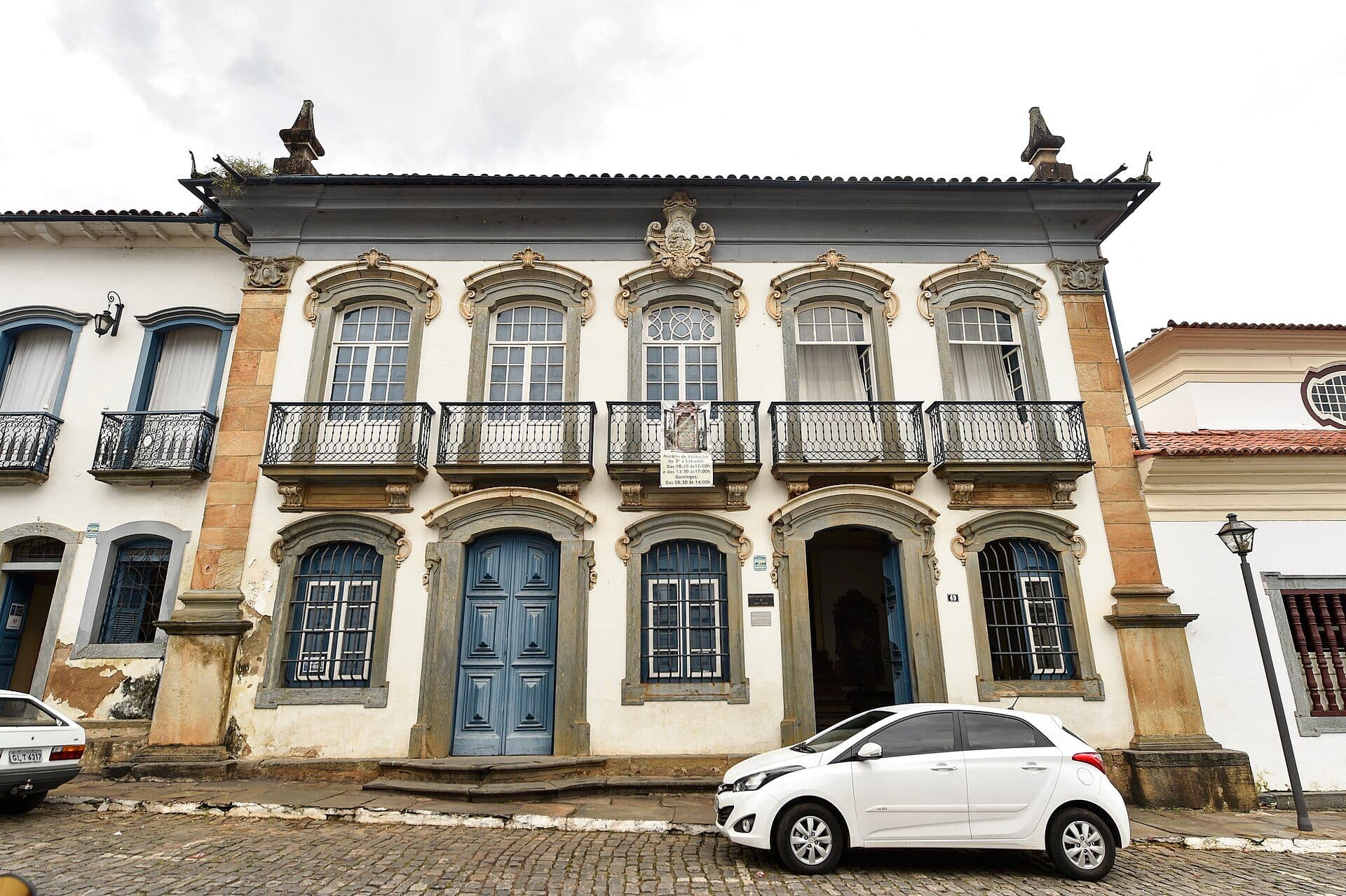 Vista do Museu Arquidiocesano de Arte Sacra em Mariana, Minas Gerais
