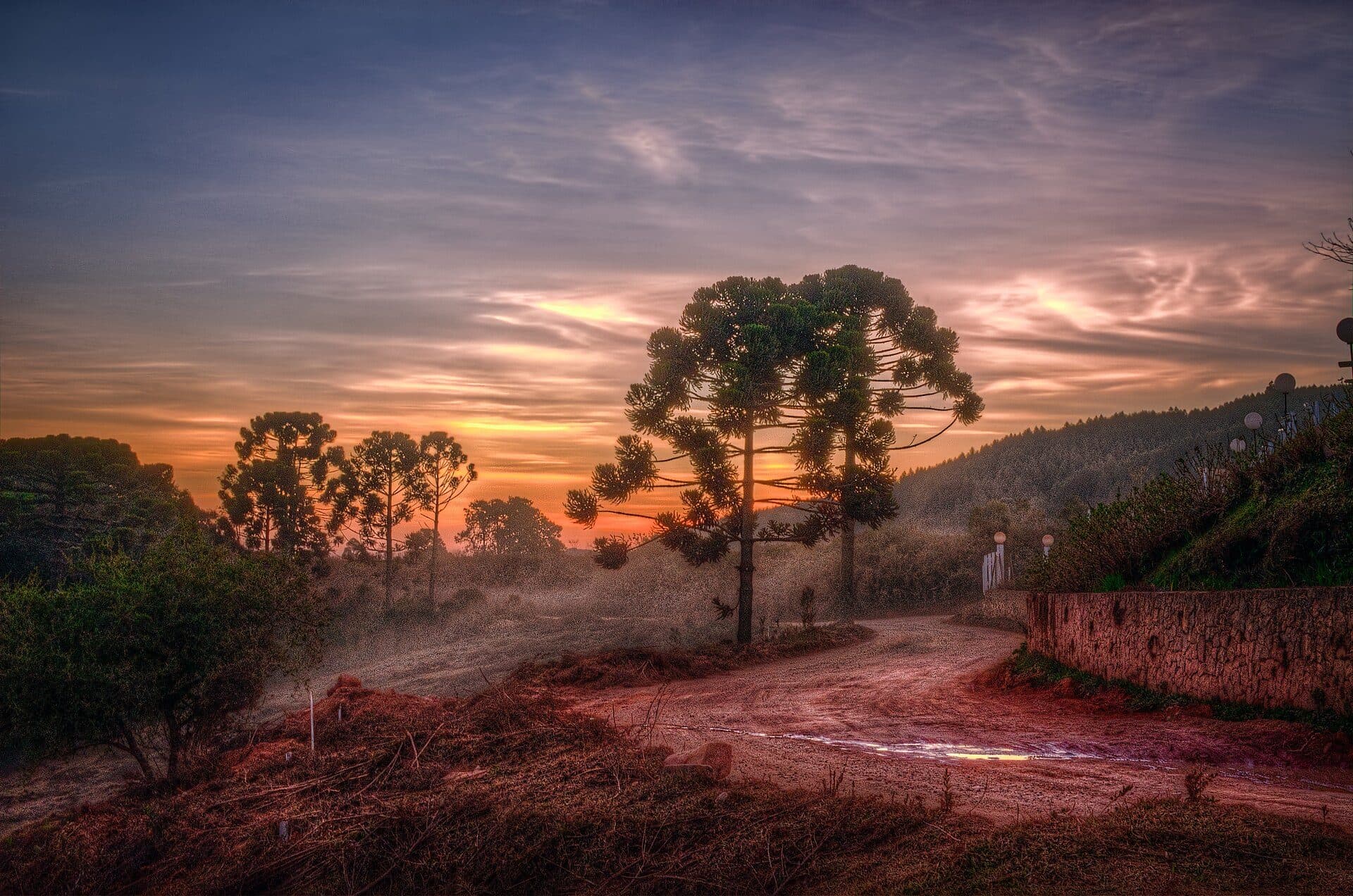Vista da cidade de Monte Verde em Minas Gerais