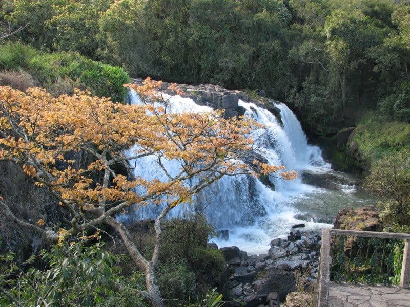 Vista da cidade de Poços de Caldas em Minas Gerais
