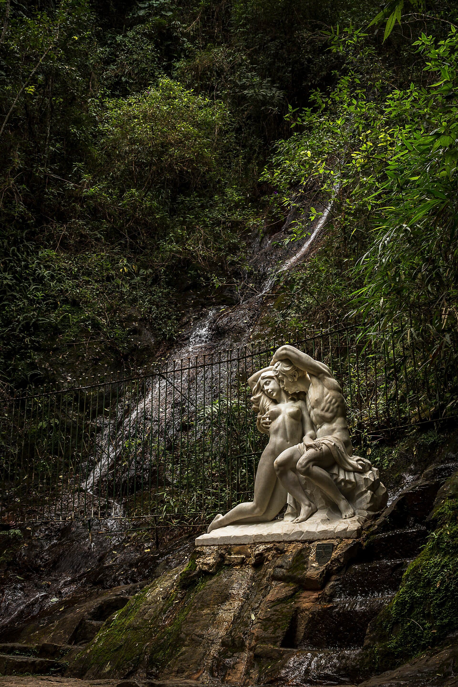 Vista da Fonte dos Amores em Poços de Caldas
