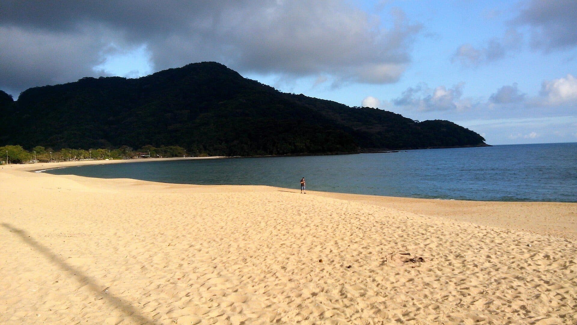 Vista da Praia de Boiçucanga em São Sebastião