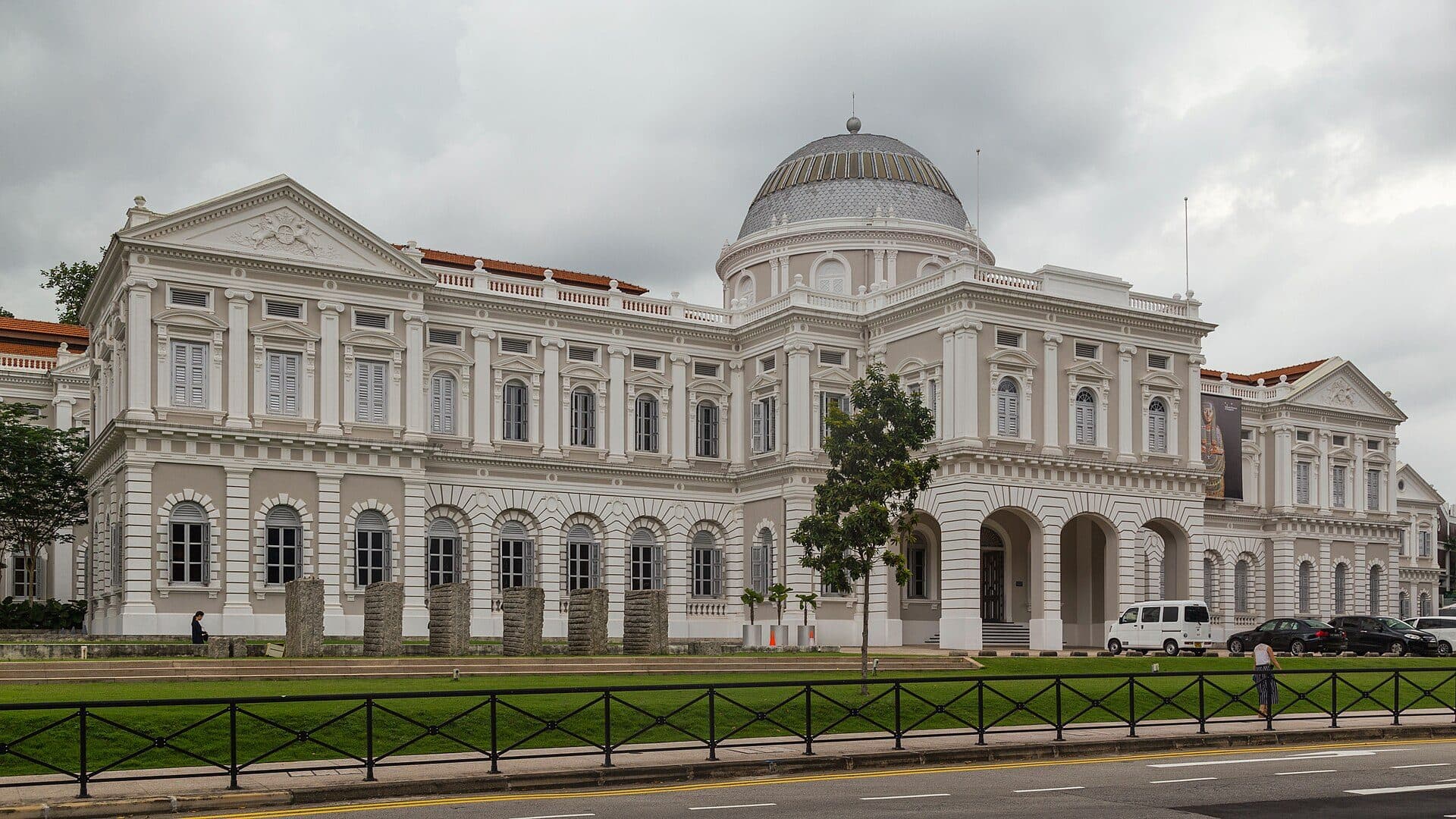 Fachada do Museu Nacional de Singapura na Museum Planning Area