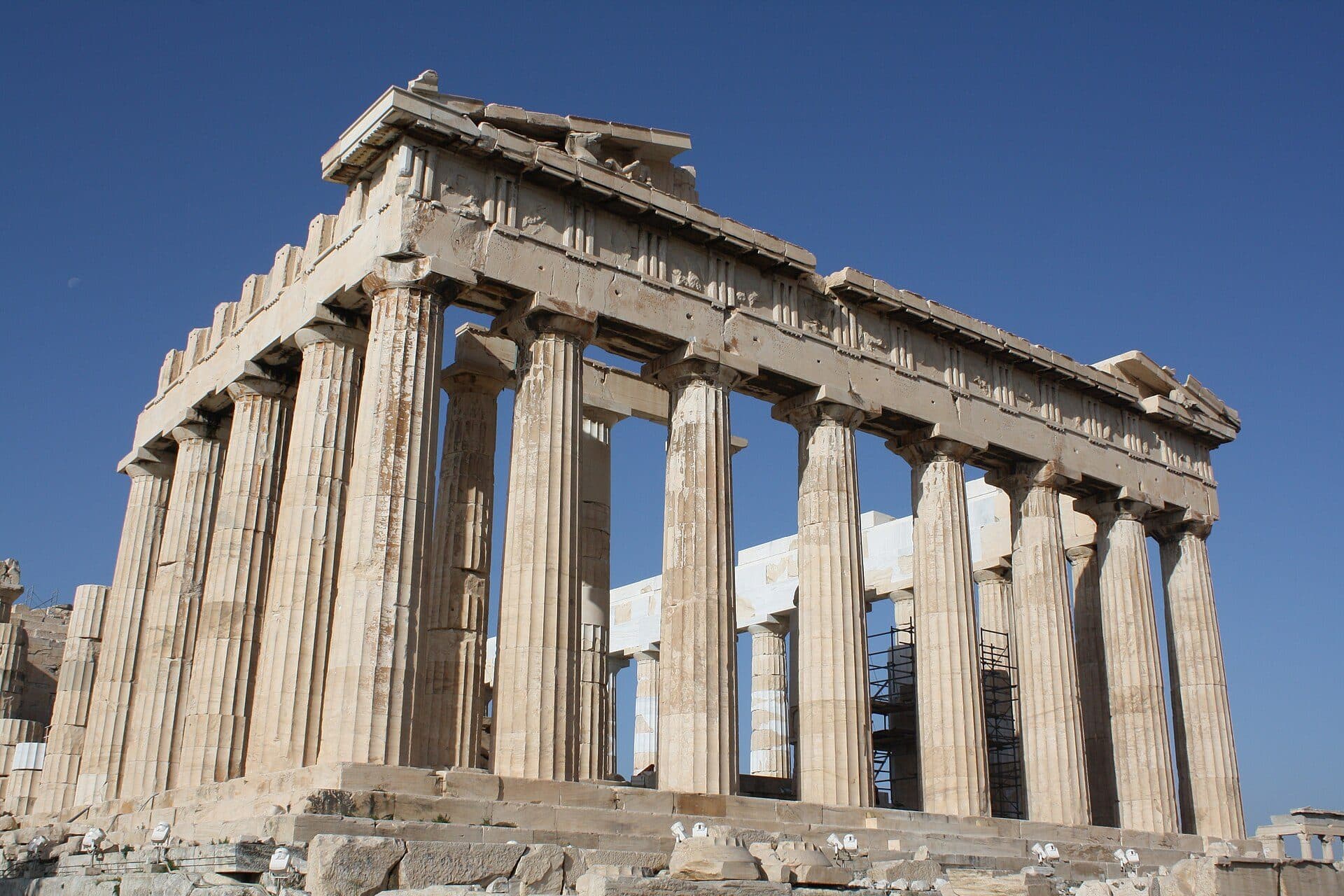 Vista da cidade histórica de Atenas na Grécia
