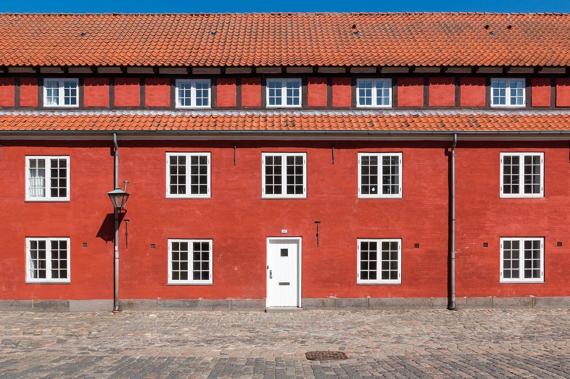 Edifício da Søofficers-Foreningen na fortaleza Kastellet em Copenhague
