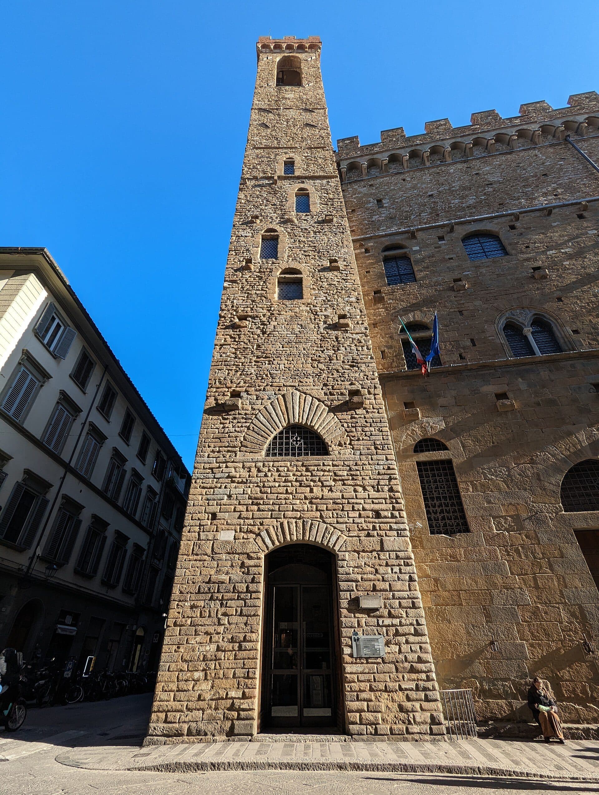 Vista da Torre del Bargello em Florença