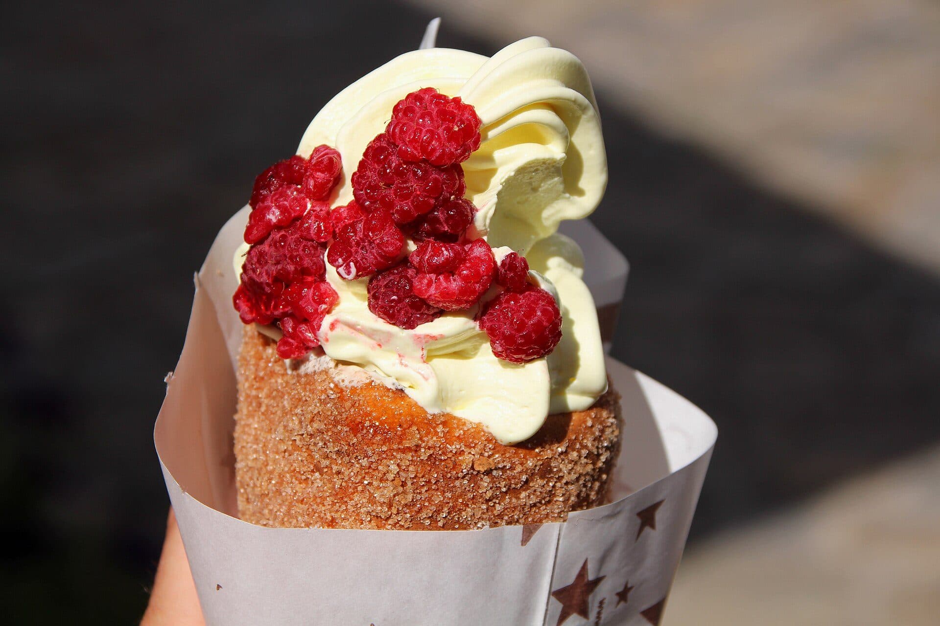 Trdelník, doce tradicional assado em Český Krumlov