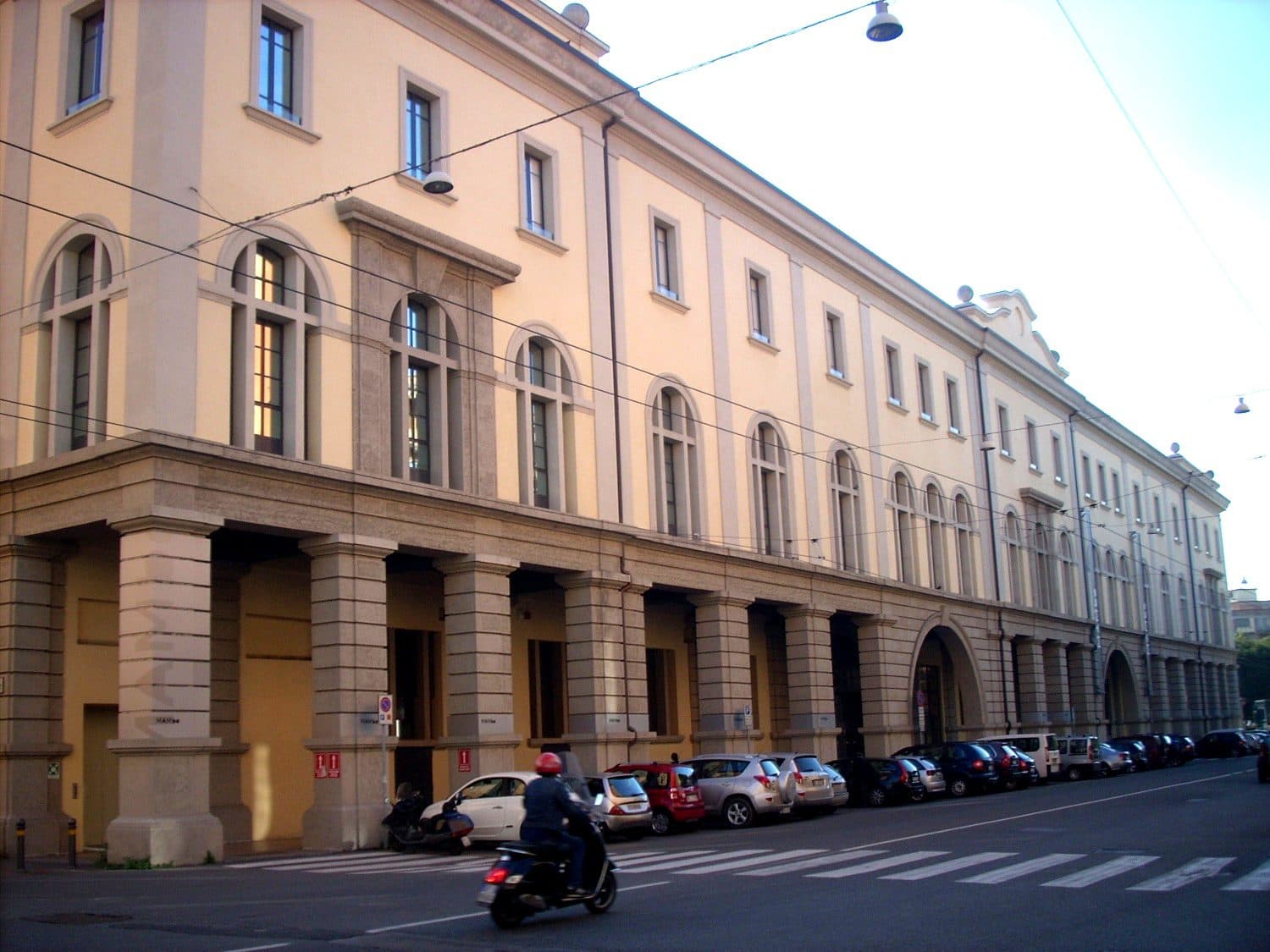 Fachada do MAMbo, Museu de Arte Moderna de Bolonha
