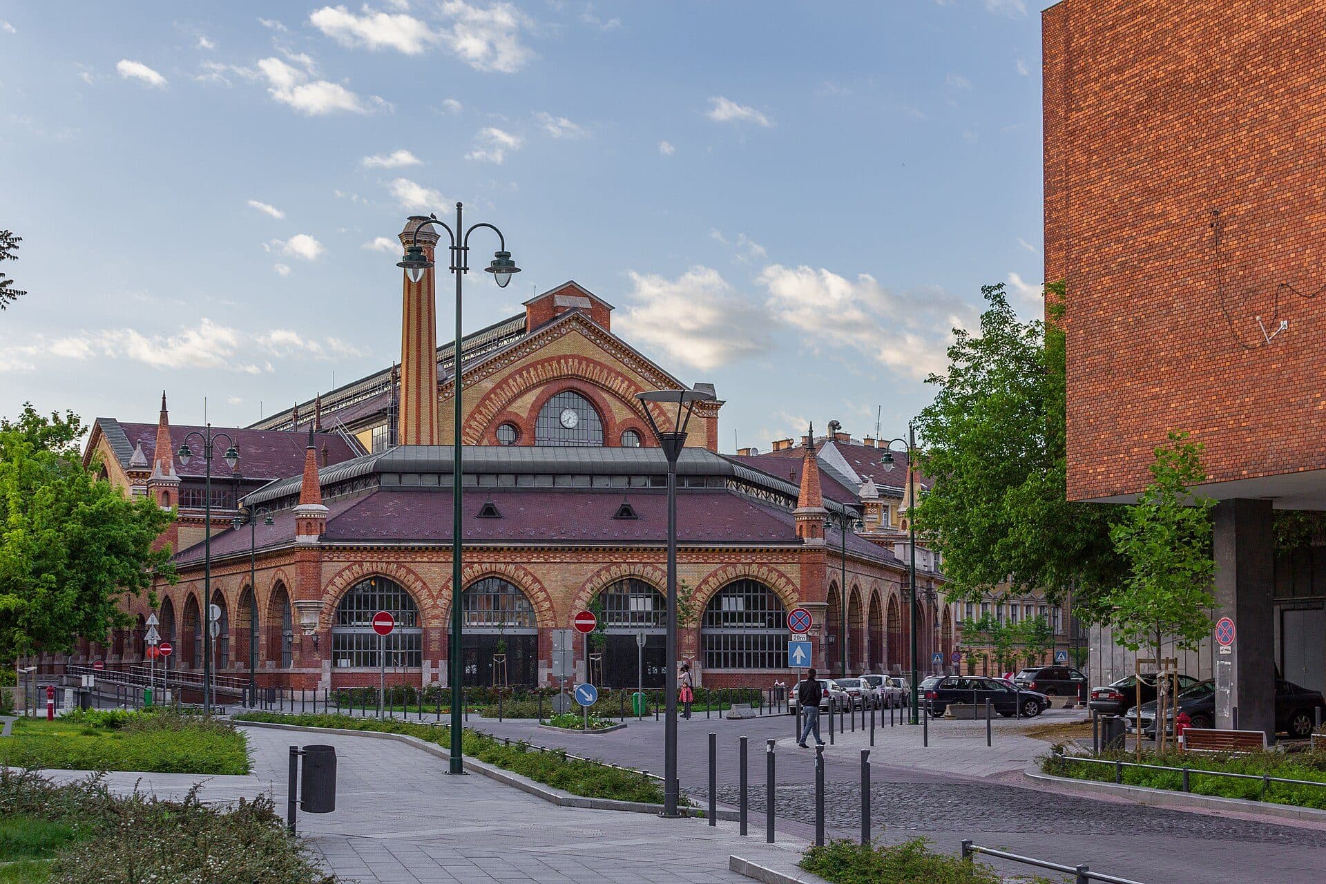 Vista do Mercado Central de Budapeste