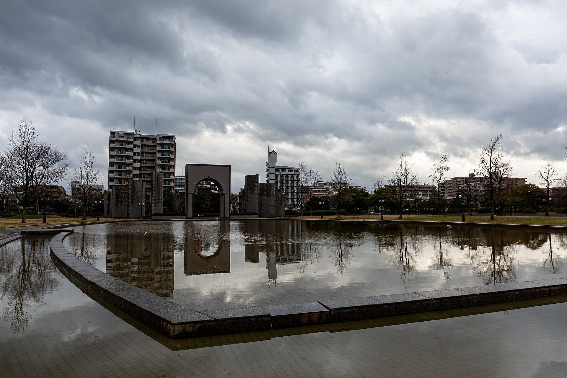 Visão das instalações do Fukuoka City Museum