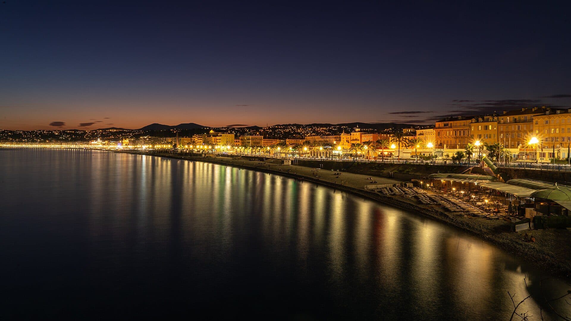 Vista da cidade de Nice, na França