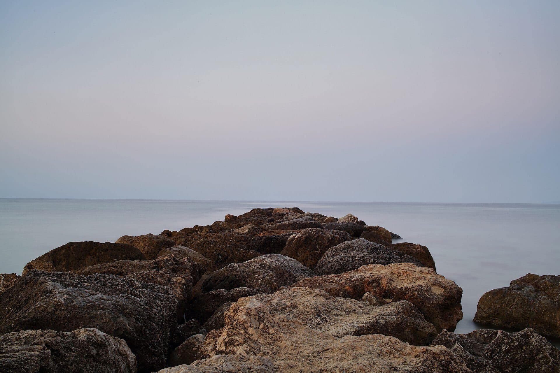 Vista da Platja de Can Pere Antoni em Palma de Mallorca