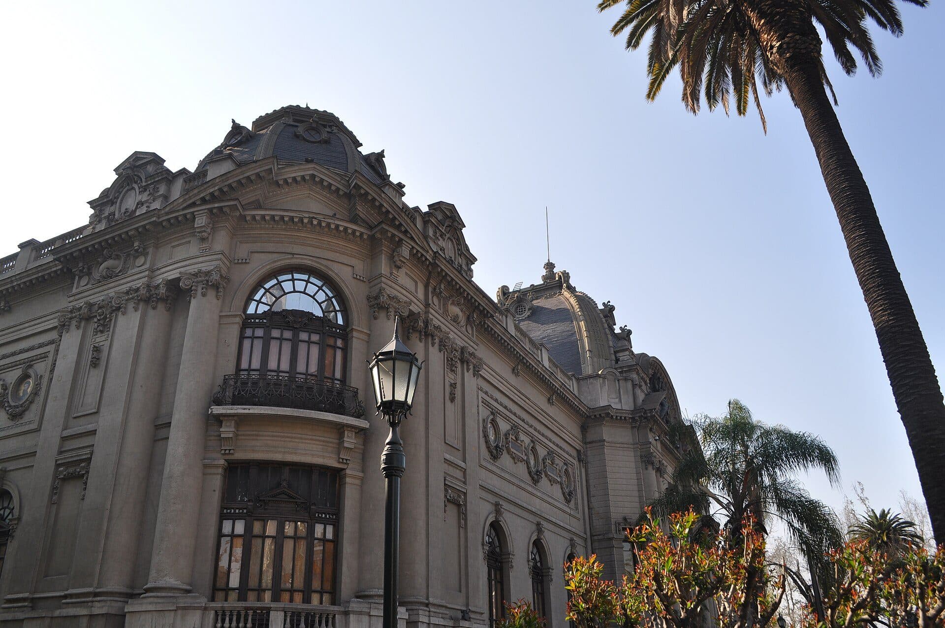 Vista do edifício do Museu Nacional de Belas Artes