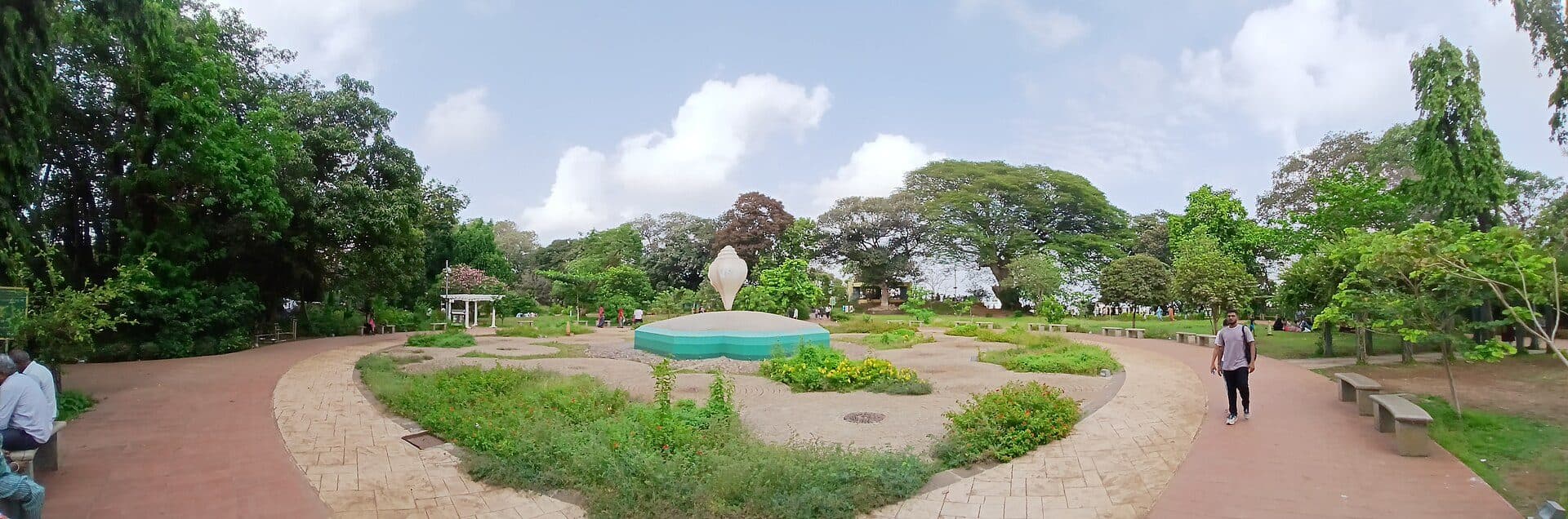 Vista panorâmica do Kamala Nehru Park