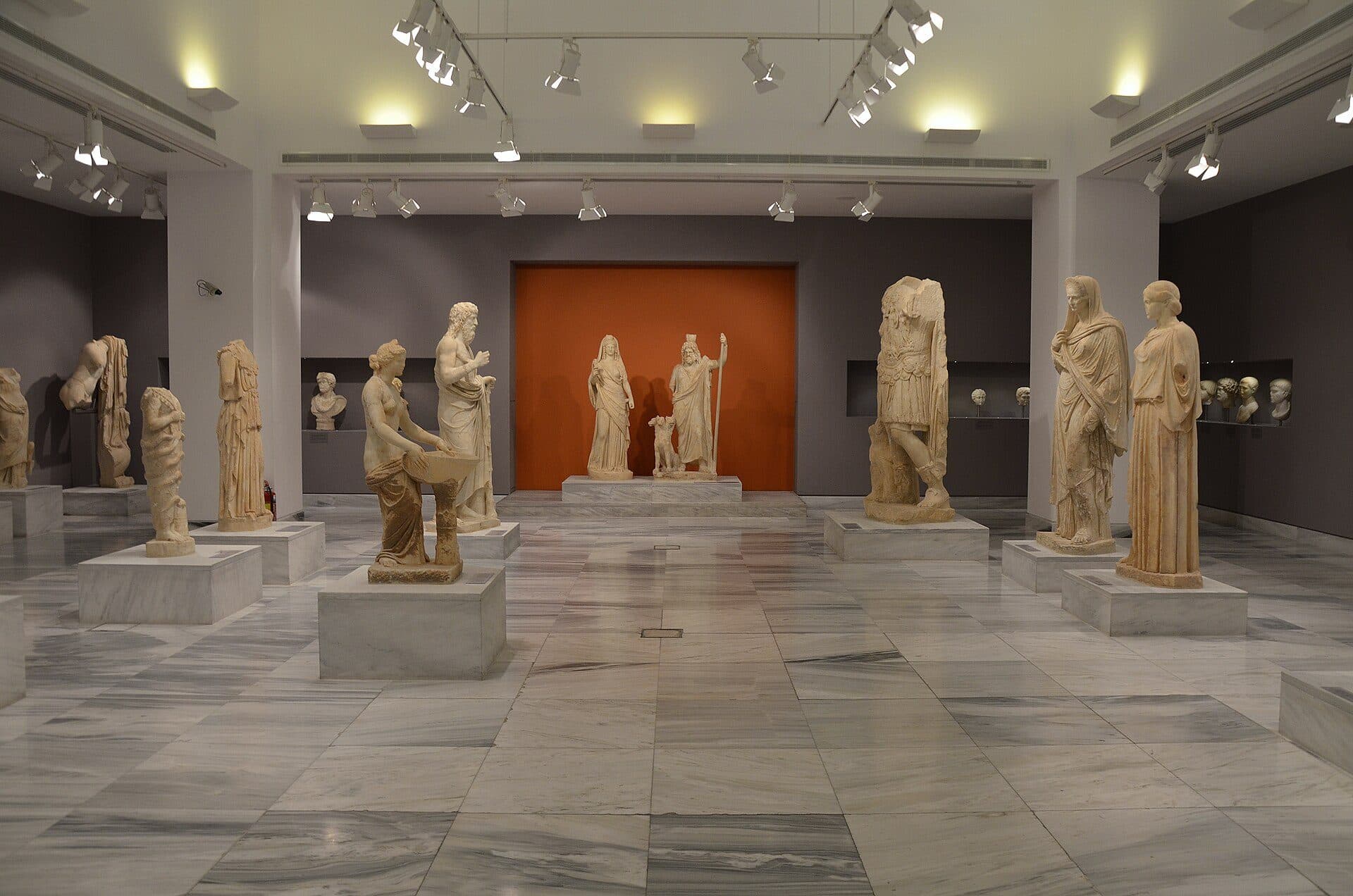 Acervo em exposição no Heraklion Archaeological Museum