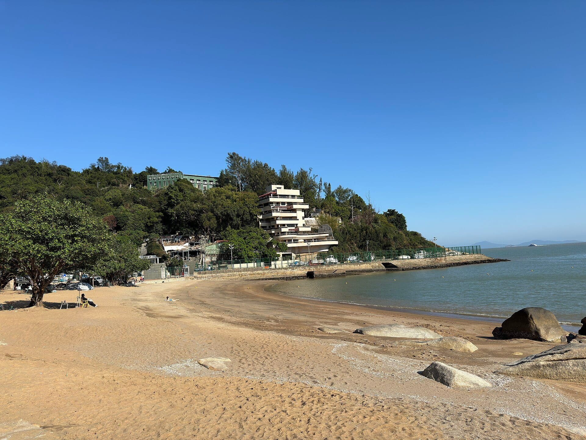 Vista panorâmica da Praia de Cheoc Van