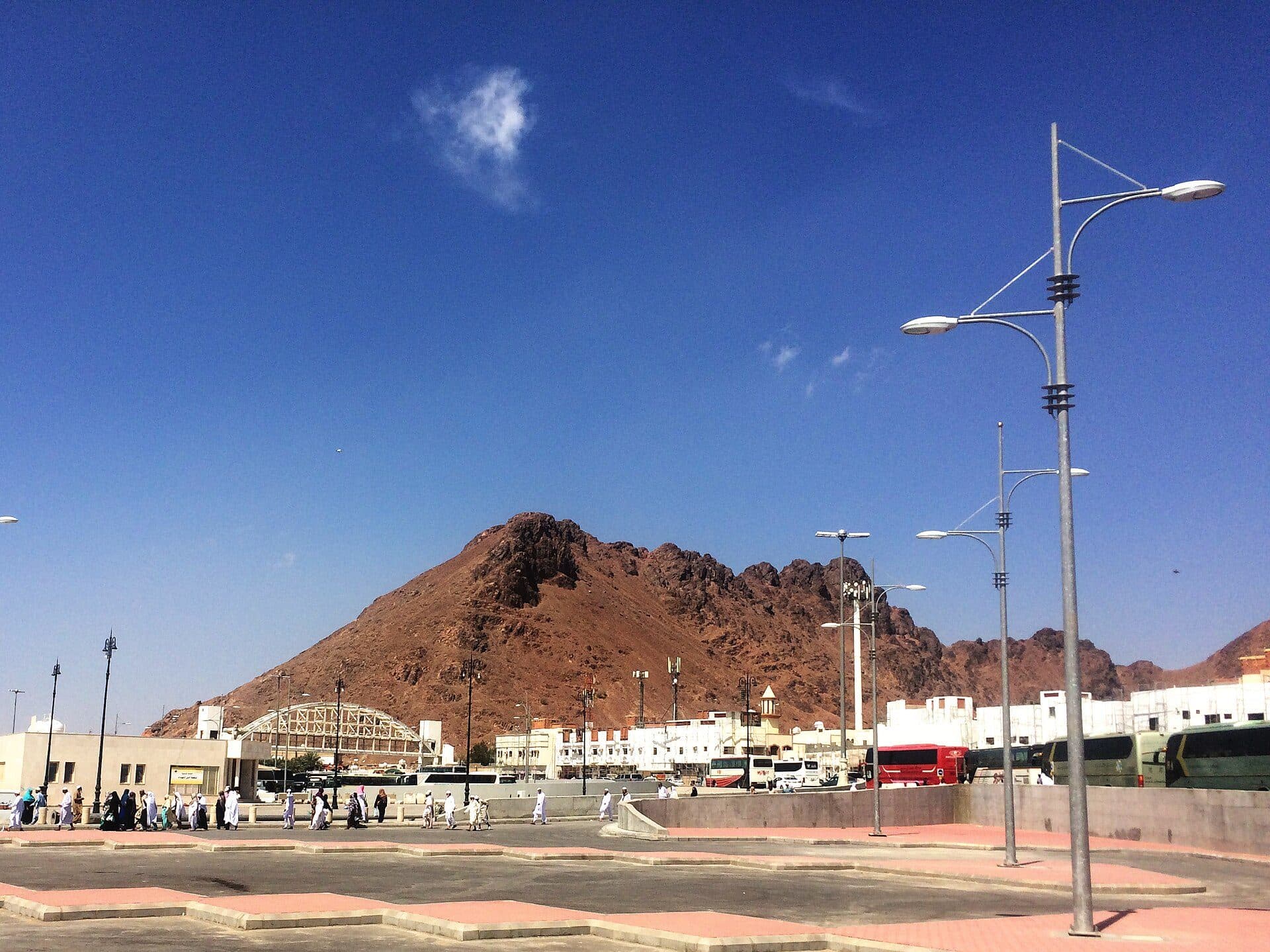 Vista do Jabal al Rumah, conhecido como Morro dos Arqueiros