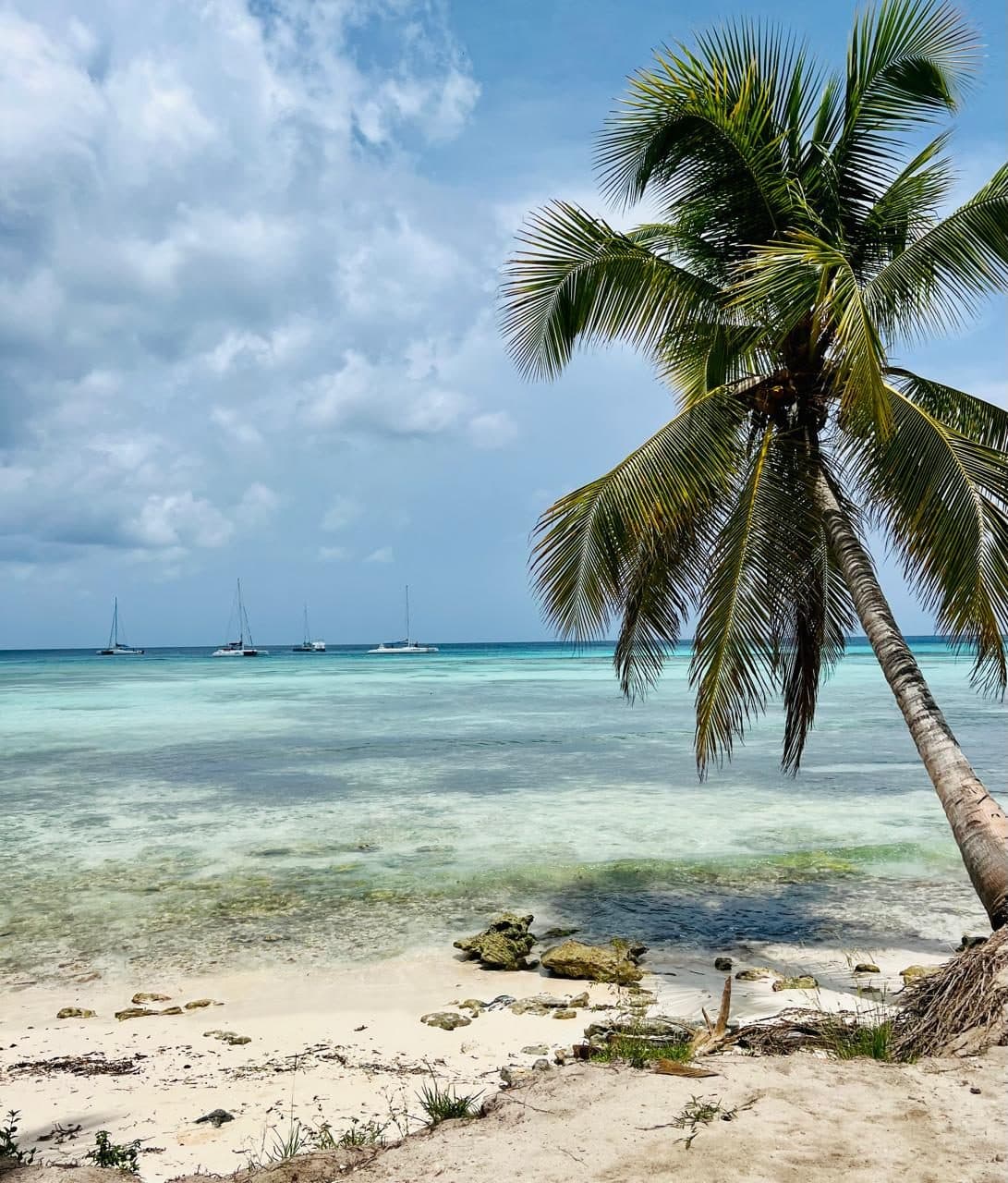 Vista da Isla Saona no Parque Nacional Cotubanamá